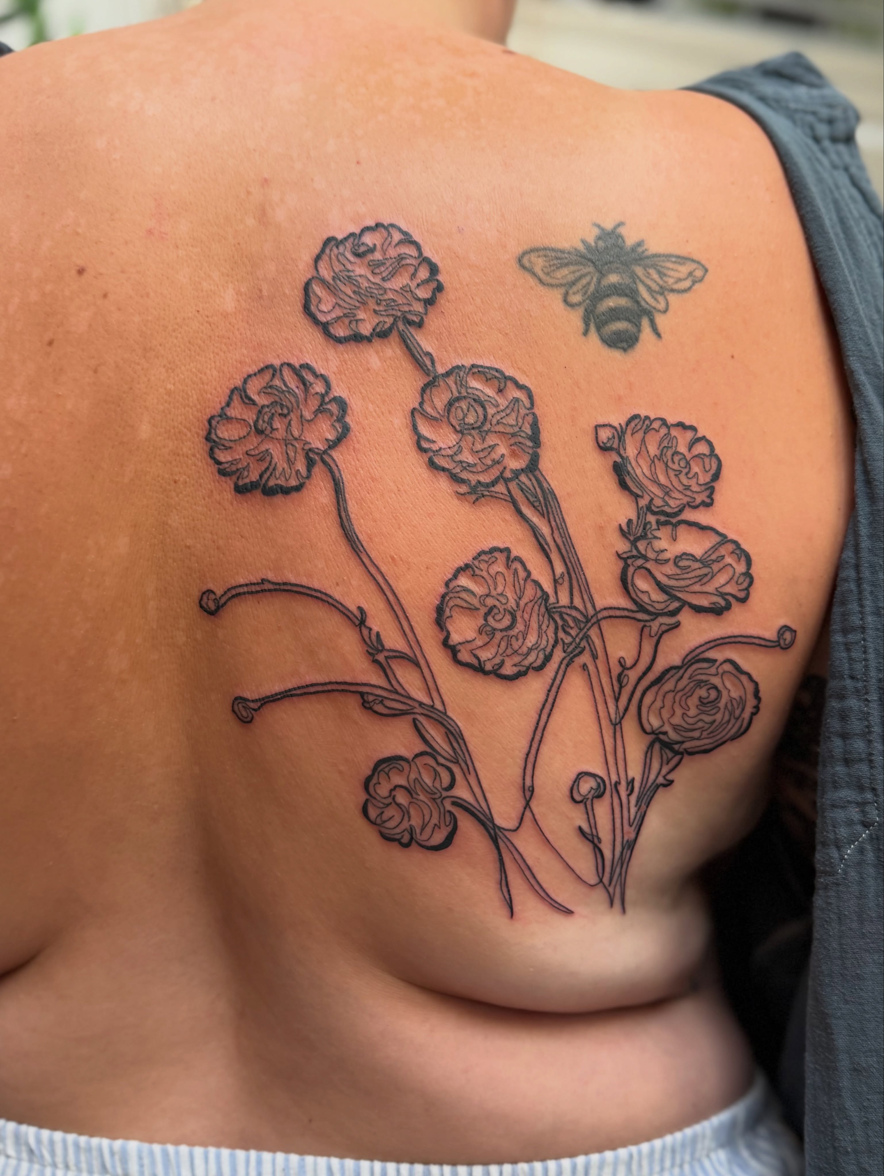 Tattoo by @wellgoodmate__ — black_and_grey