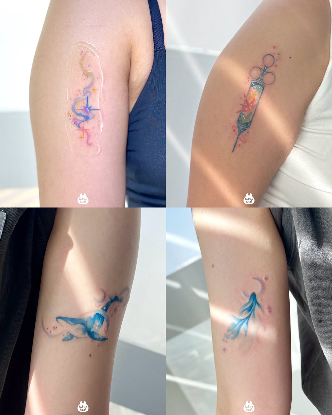 Tattoo by @tattoo_hazi — watercolor