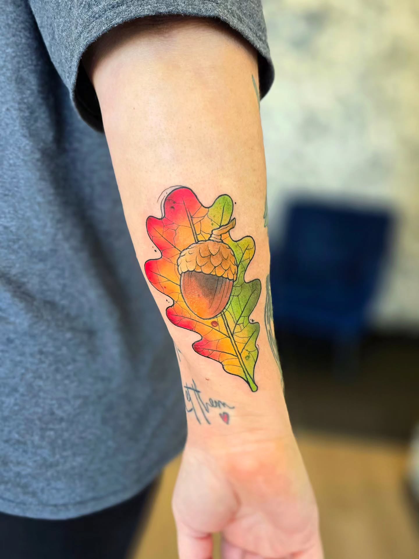 Tattoo by @emilylouisetattoos β watercolor