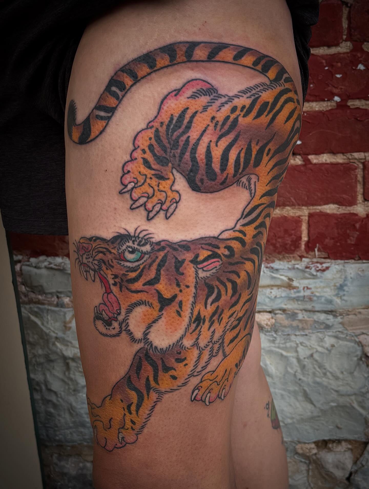 Tattoo by @joshftwtattoo — american_traditional, realism