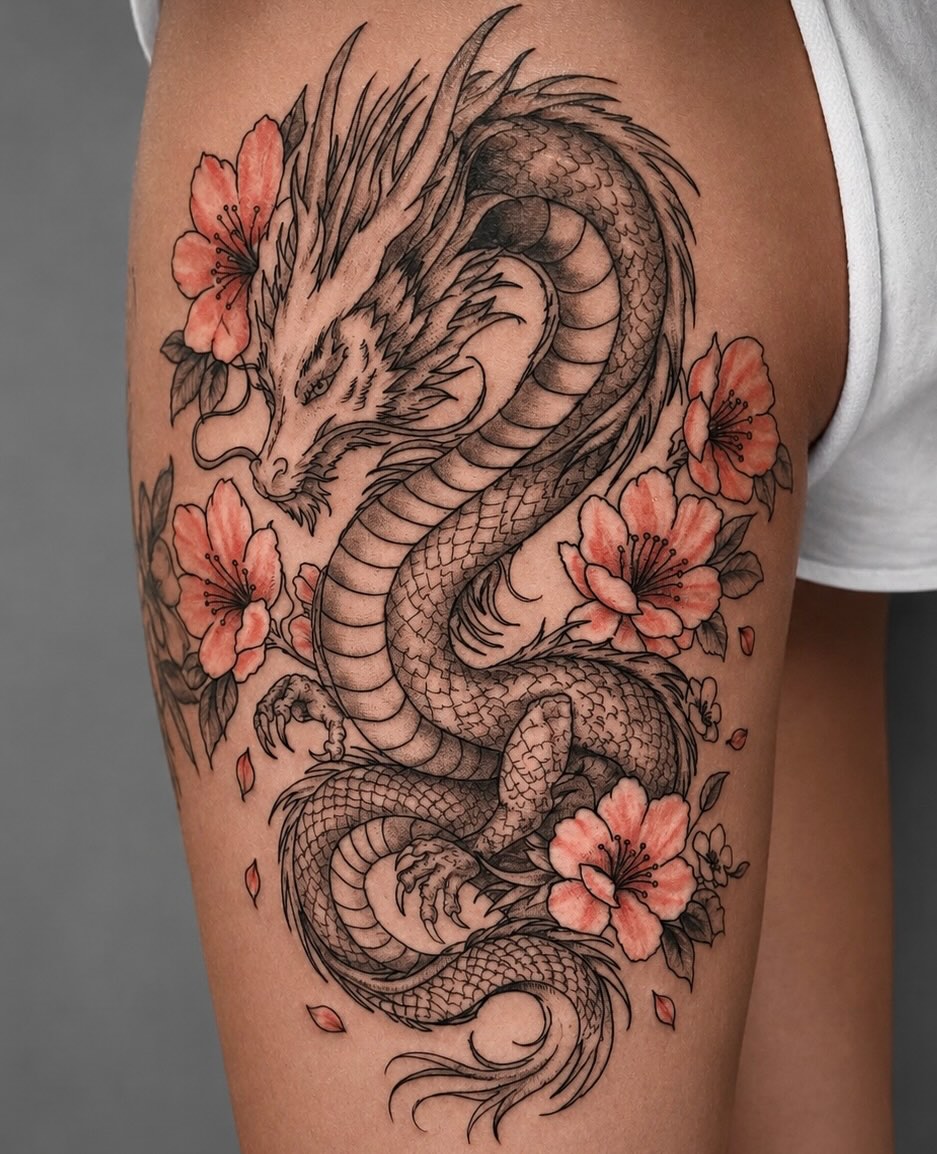 Tattoo by @dtf.tattoos — japanese_irezumi, realism