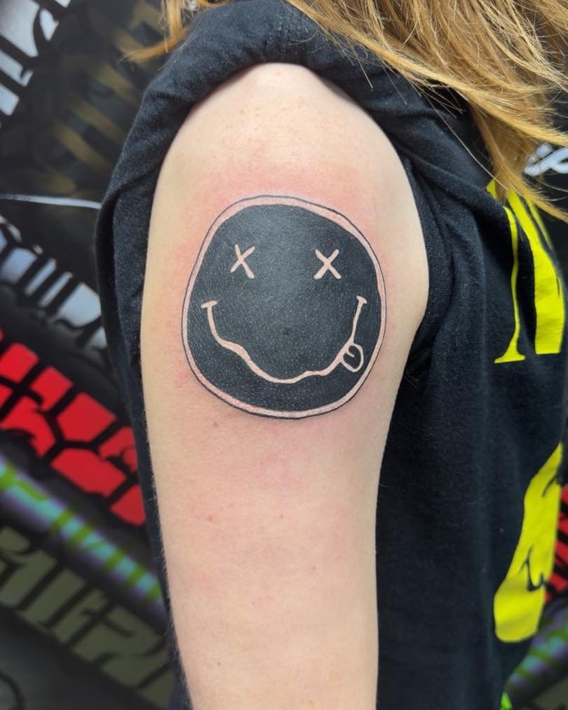 Tattoo by @tattoosbysoldiermike — black_and_grey
