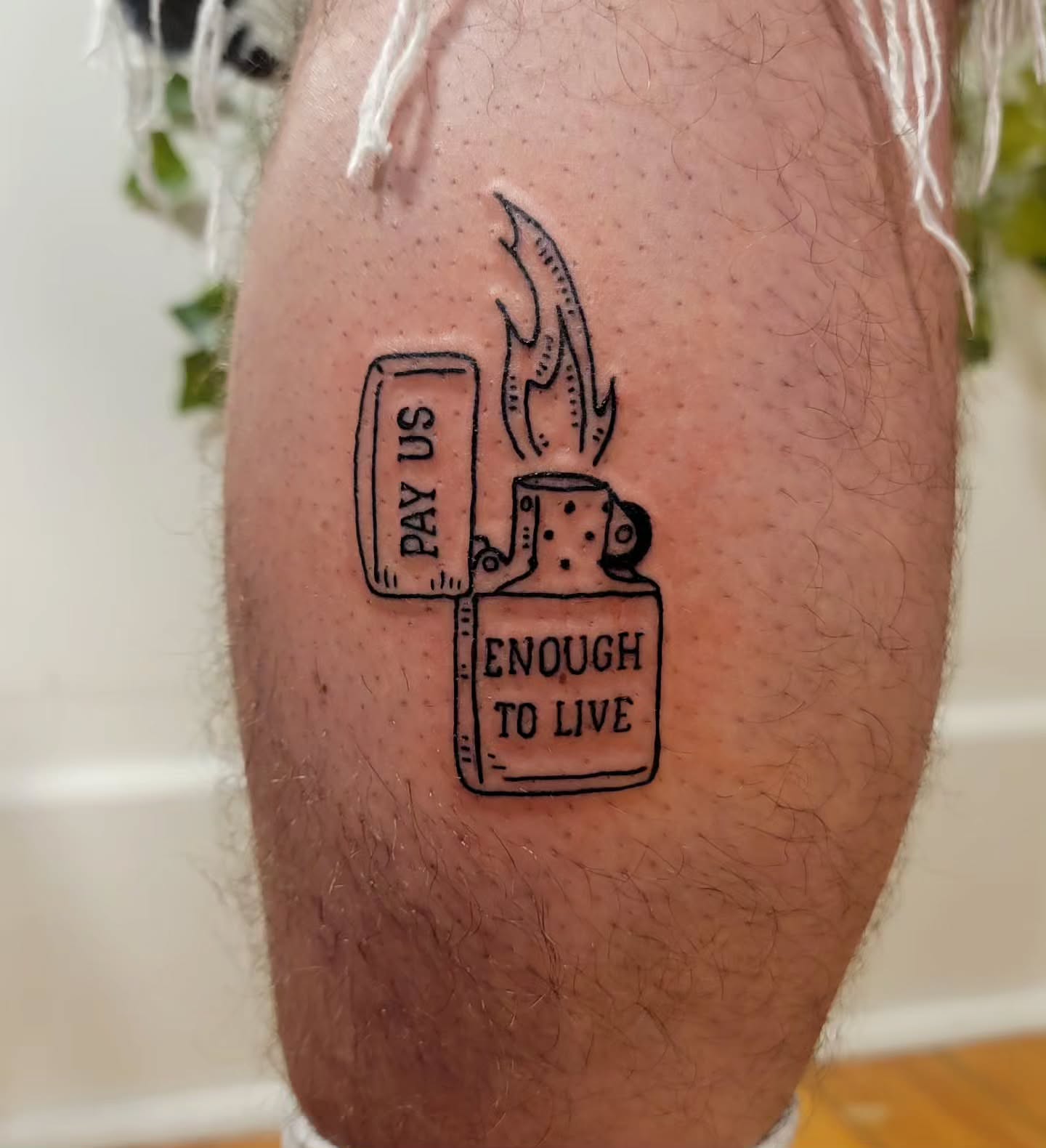 Tattoo by @satyrtattoos β black_and_grey
