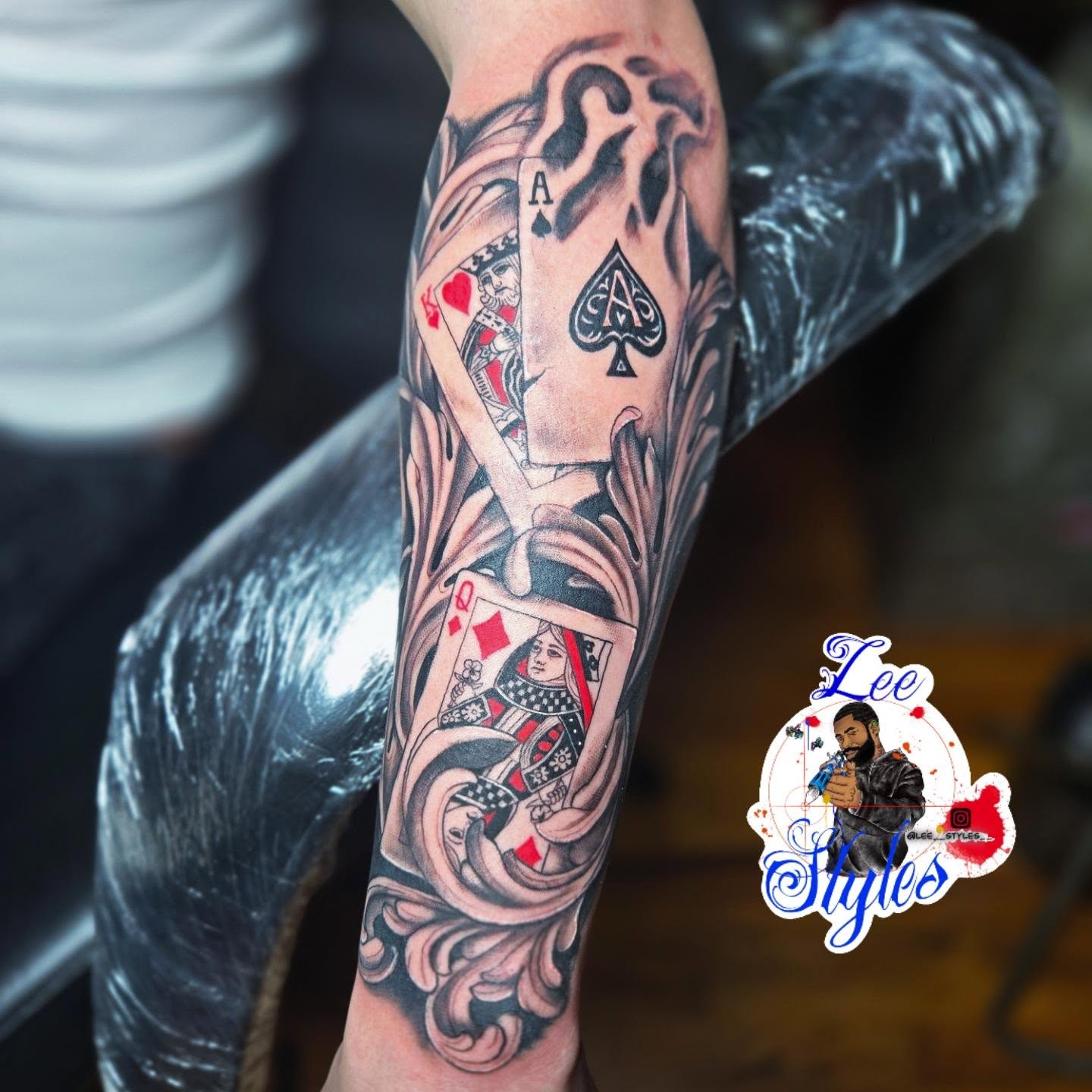 Tattoo by @lee__styles__ — black_and_grey, realism