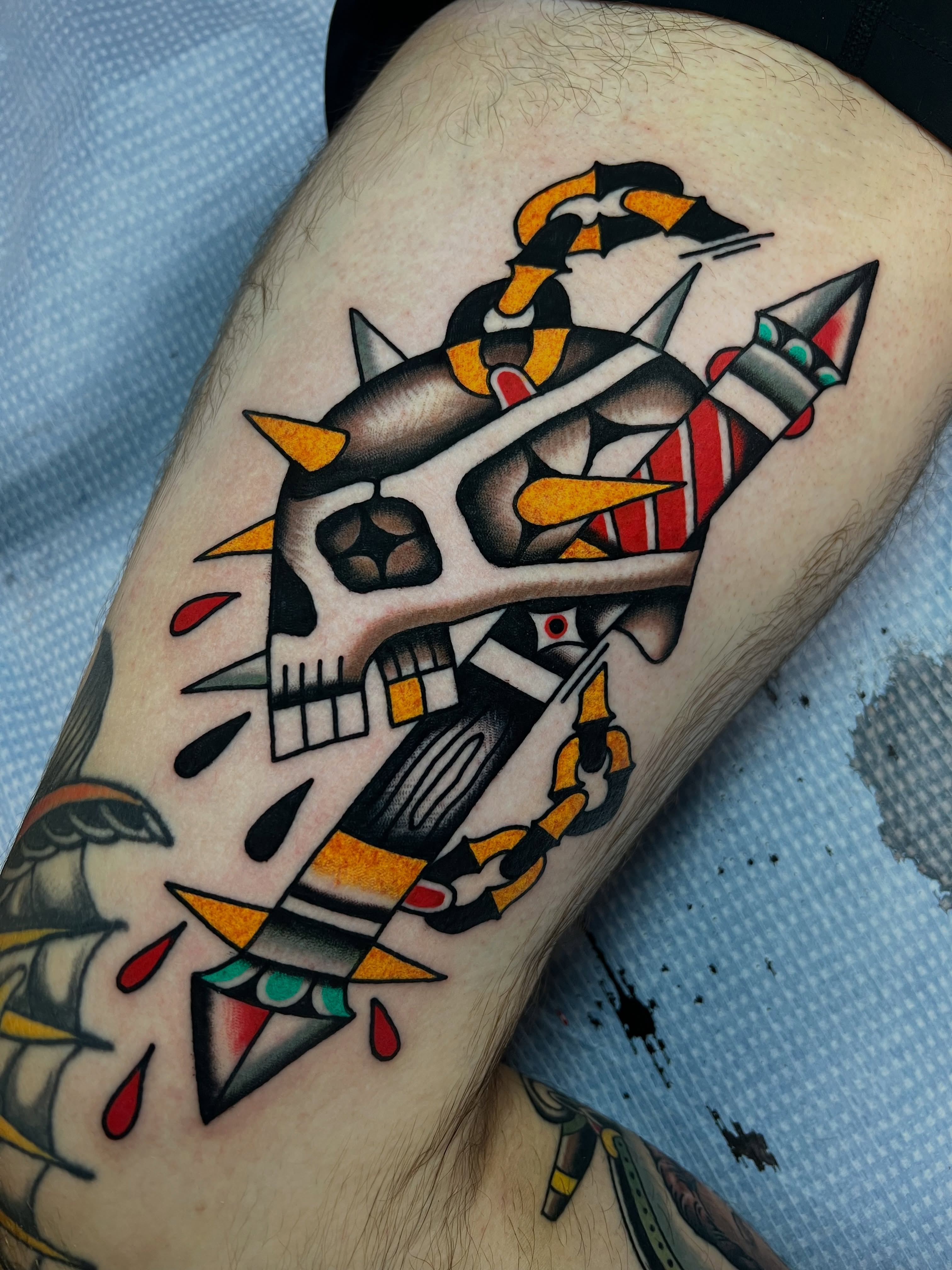 Tattoo by @jimmy_snaz — american_traditional, neo_traditional