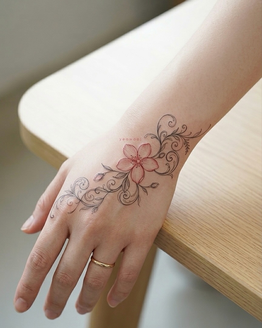 Tattoo by @yeowool_tattooer — fine_line, ornamental