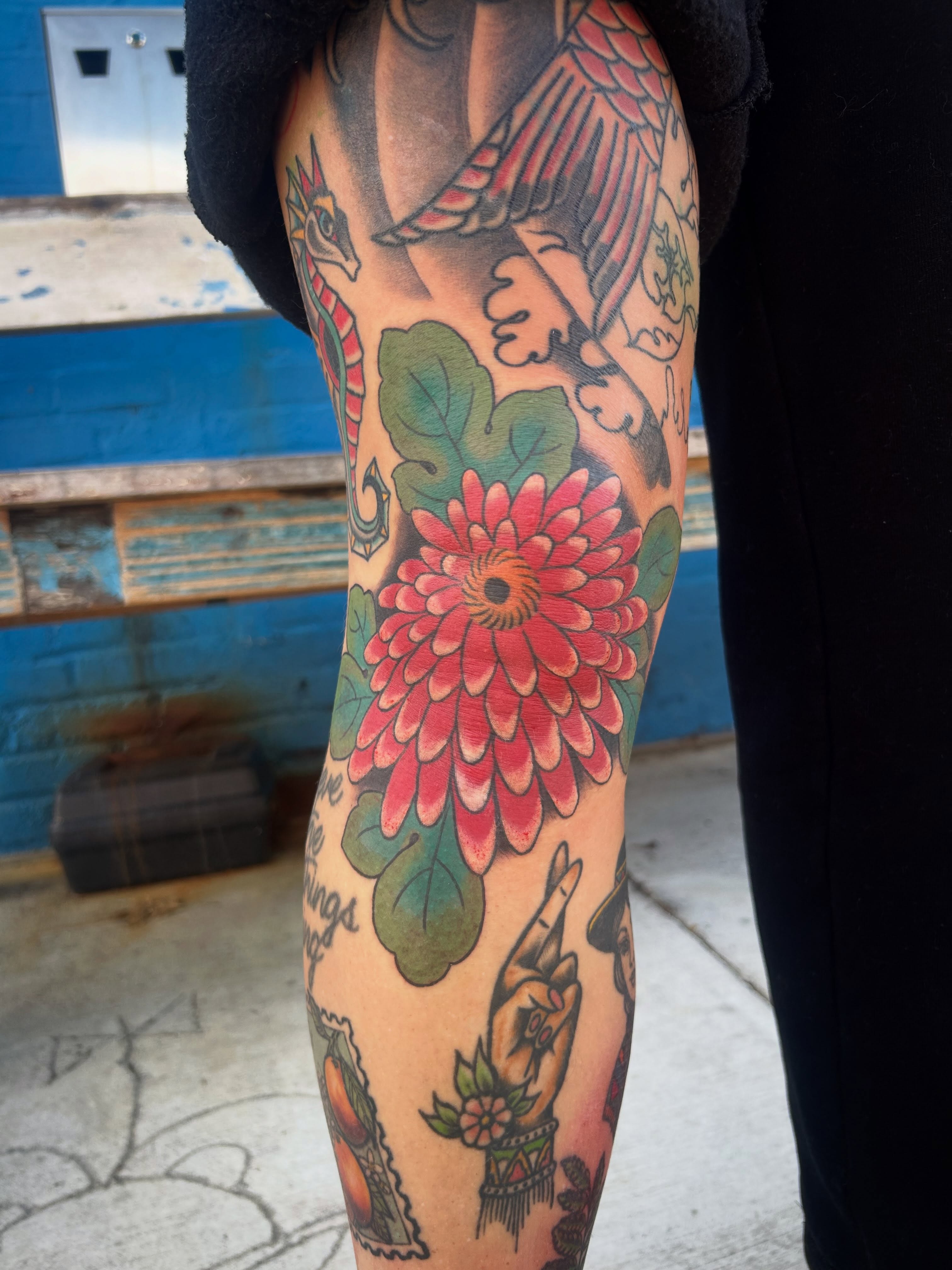 Tattoo by @scabtender — american_traditional