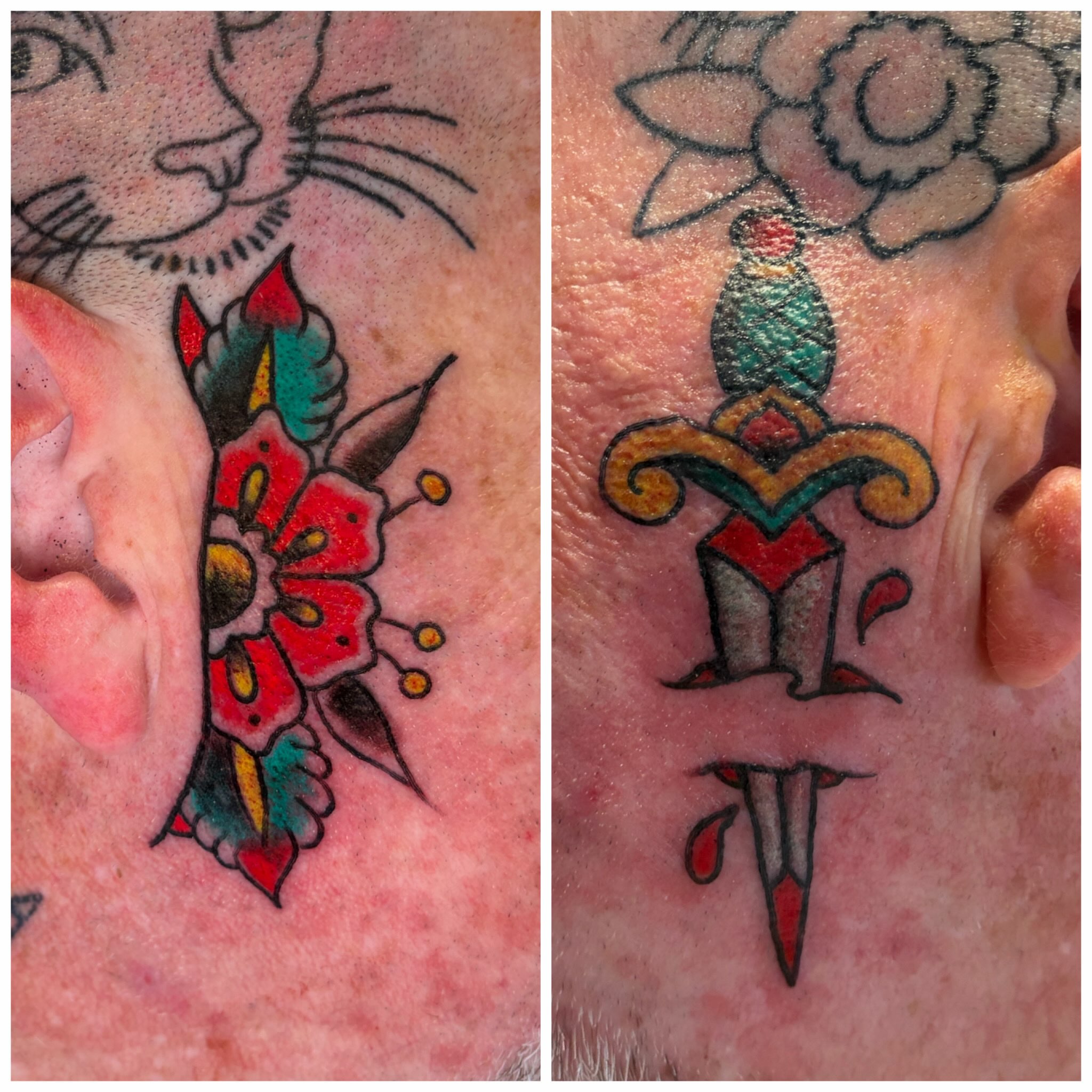 Tattoo by @heifbeantattoos — american_traditional, neo_traditional