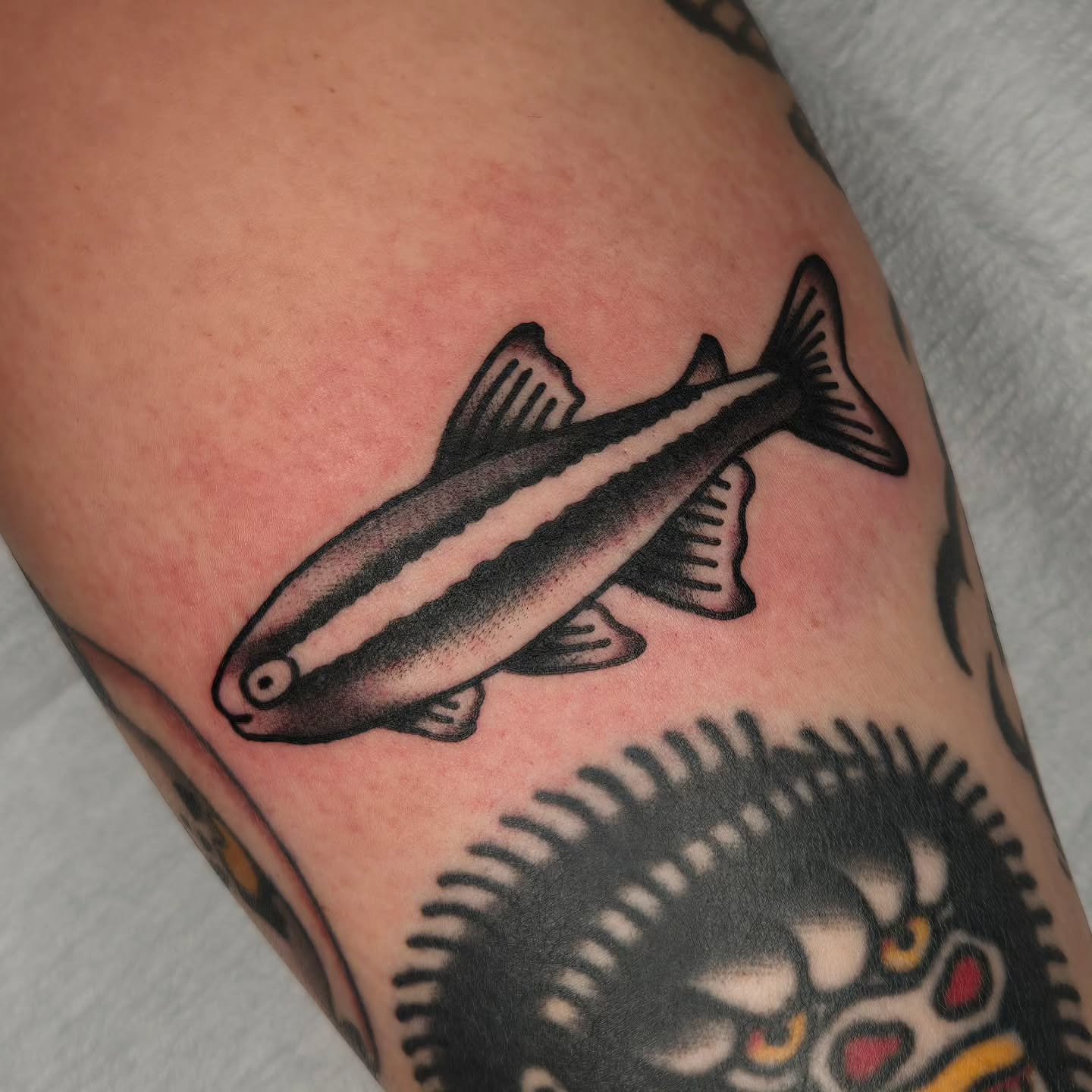 Tattoo by @iggy.tattoos — american_traditional, black_and_grey