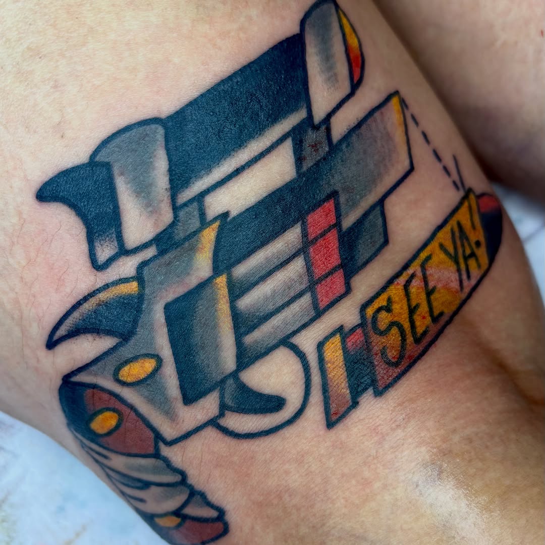 Tattoo by @tenderhearttattoo — geometric