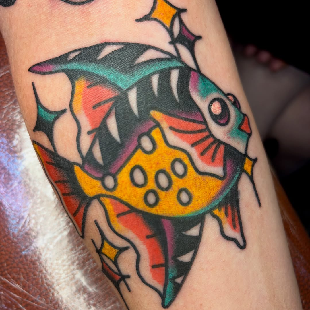 Tattoo by @tenderhearttattoo — american_traditional