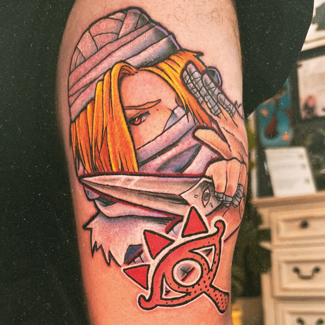 Tattoo by @eric_inks — anime