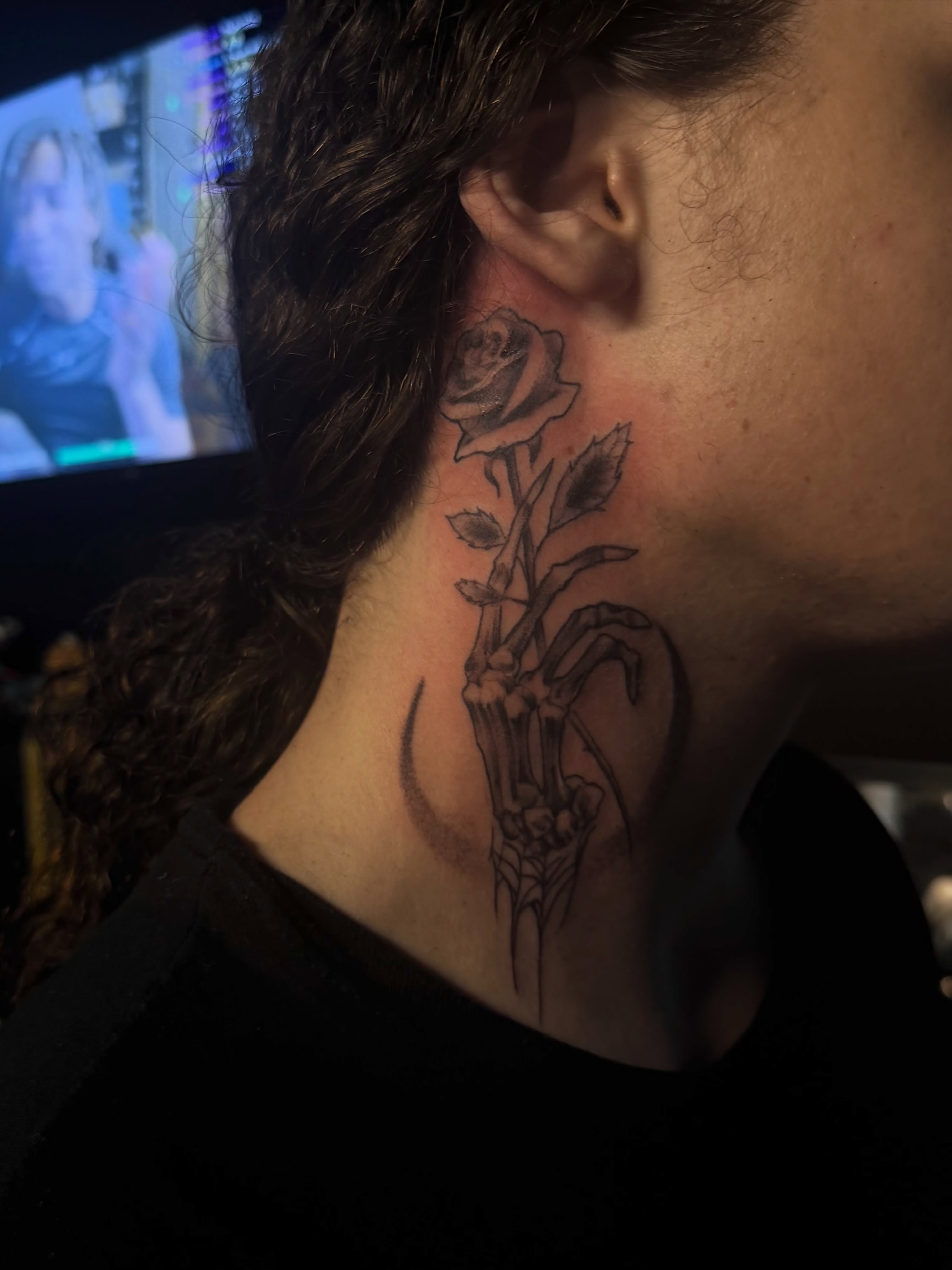 Tattoo by @broninked — black_and_grey