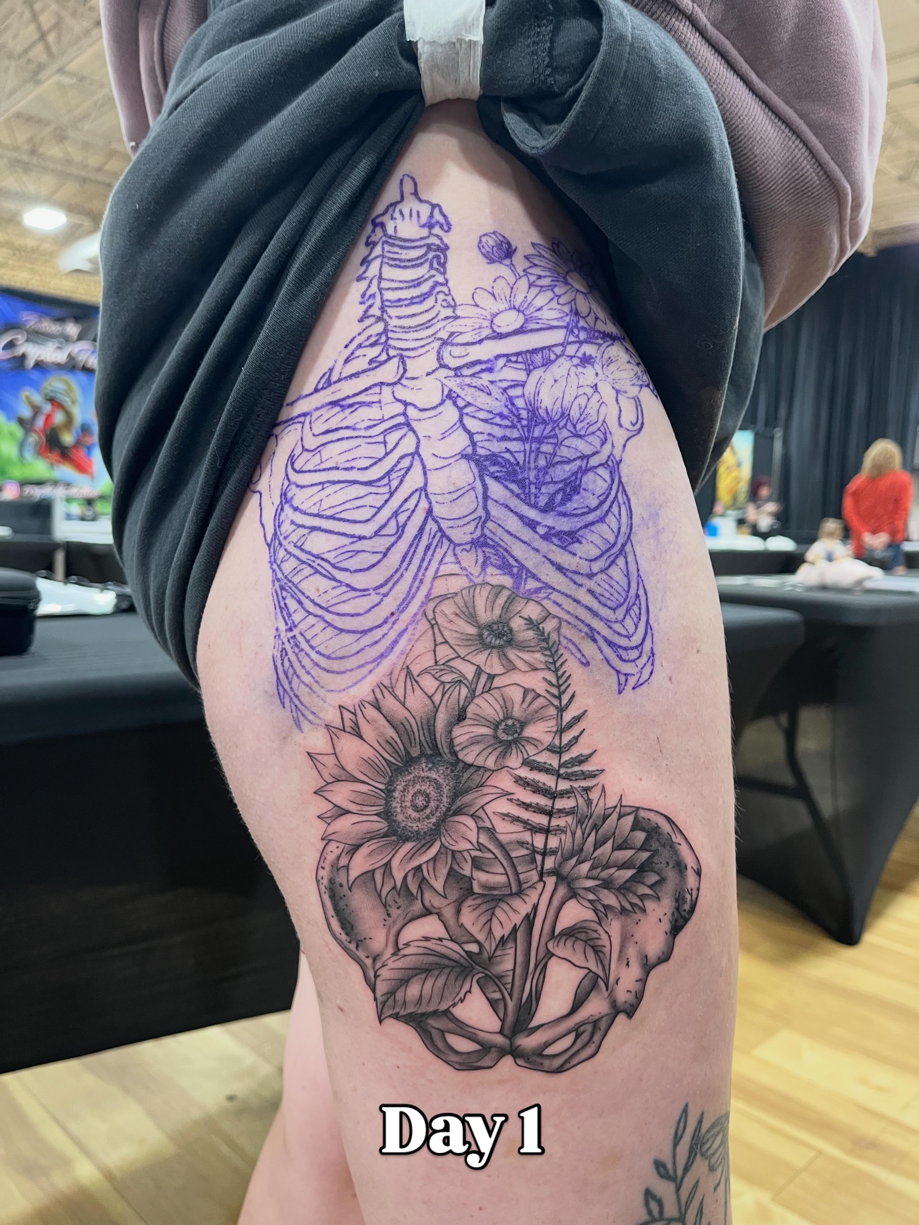 Tattoo by @therealdomgray β black_and_grey, realism