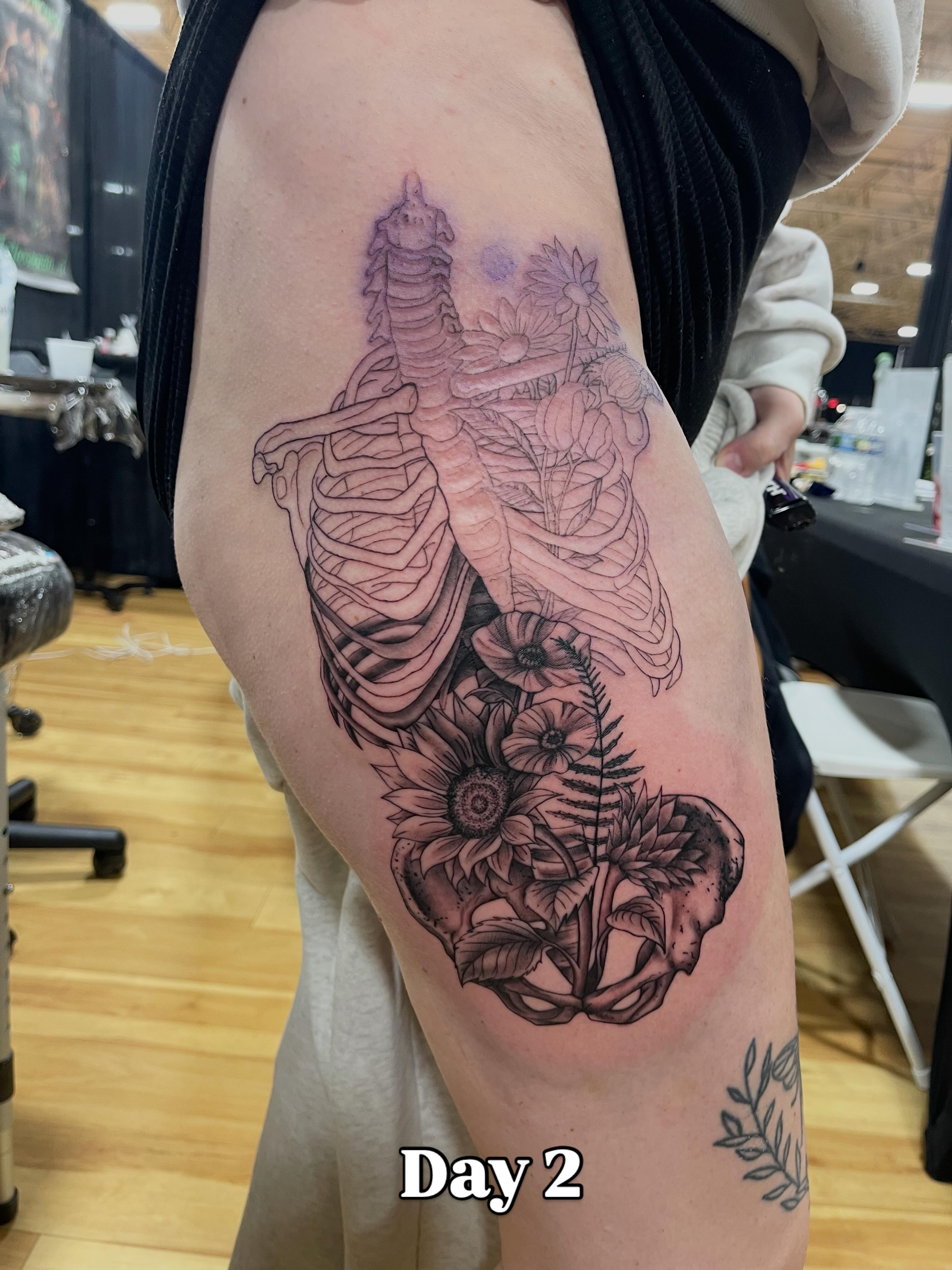 Tattoo by @therealdomgray β black_and_grey, realism