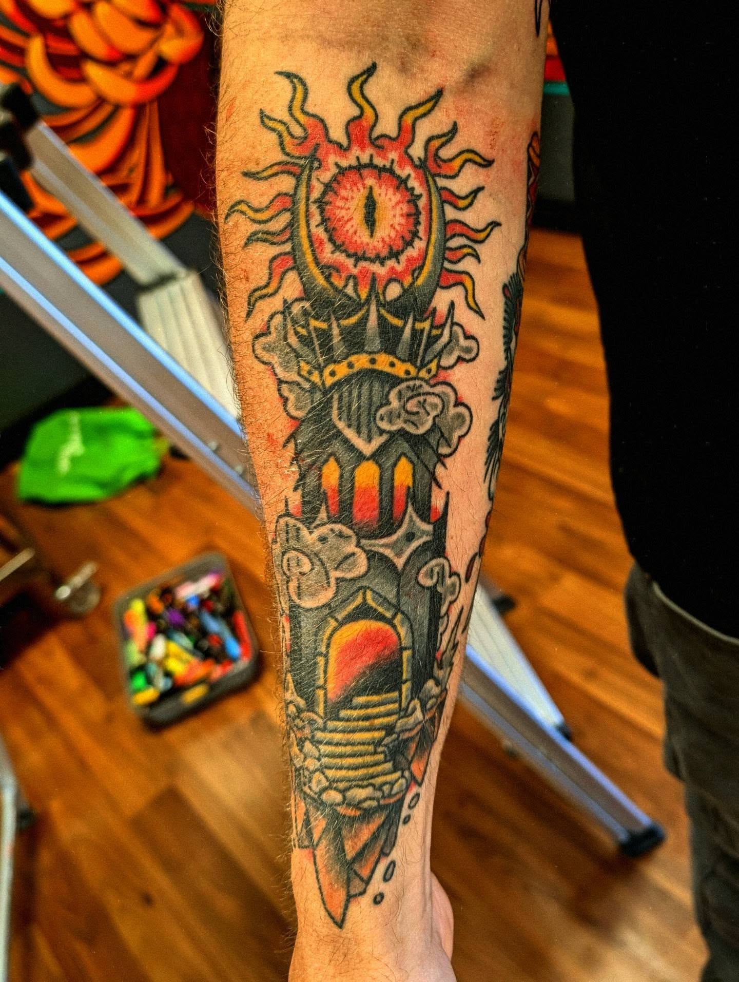 Tattoo by @sinisterspud — american_traditional