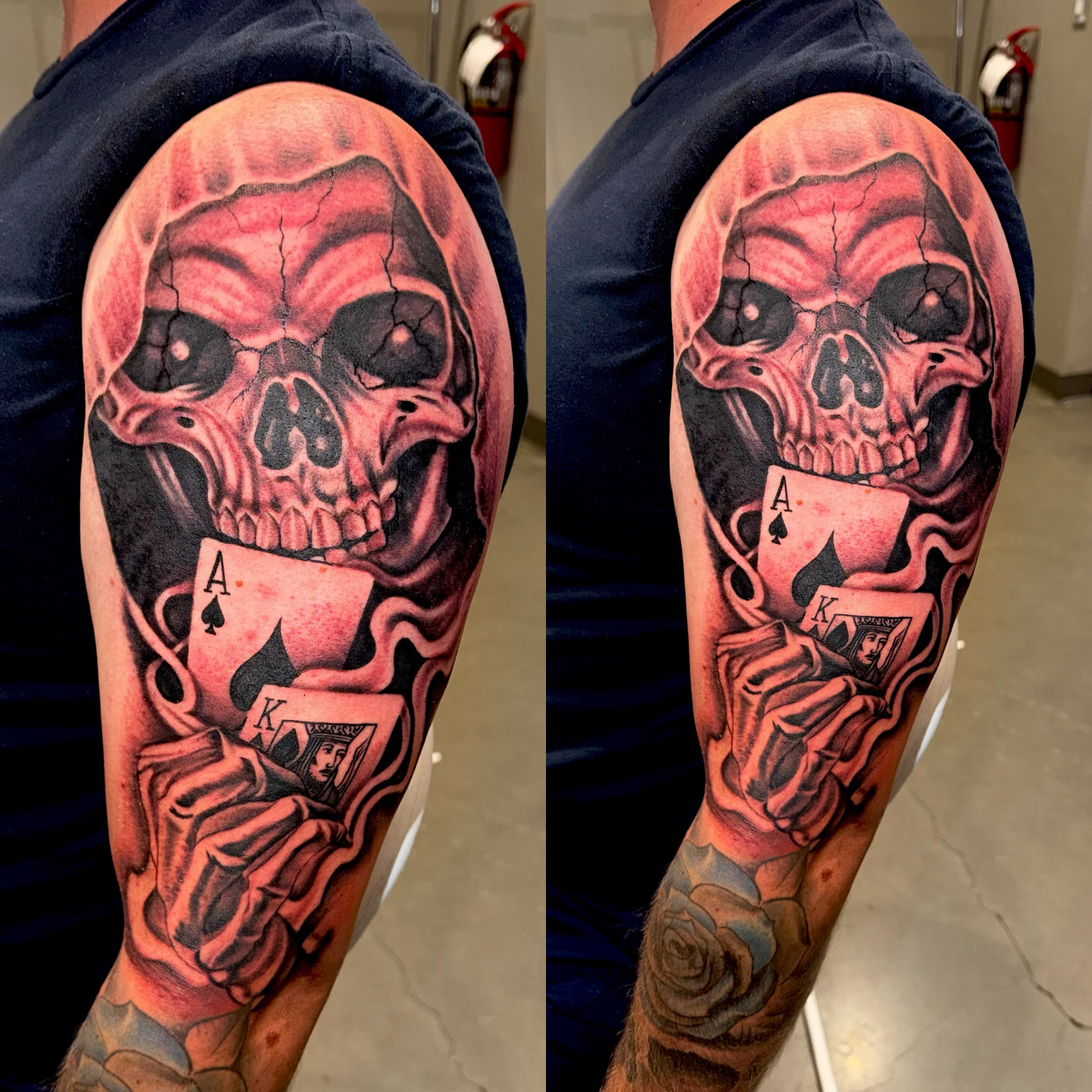 Tattoo by @sanchez_ink — realism, dark_realism