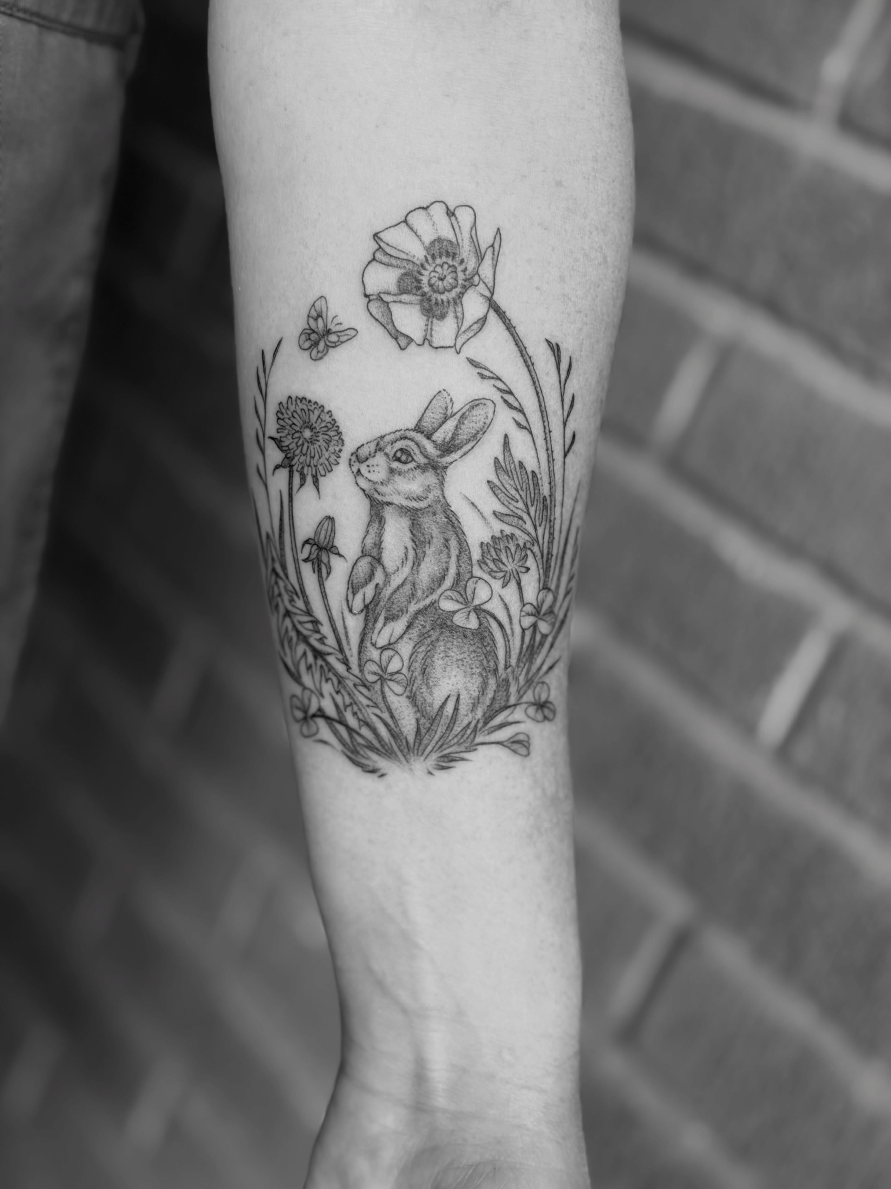Tattoo by @alexbrooke — black_and_grey, realism