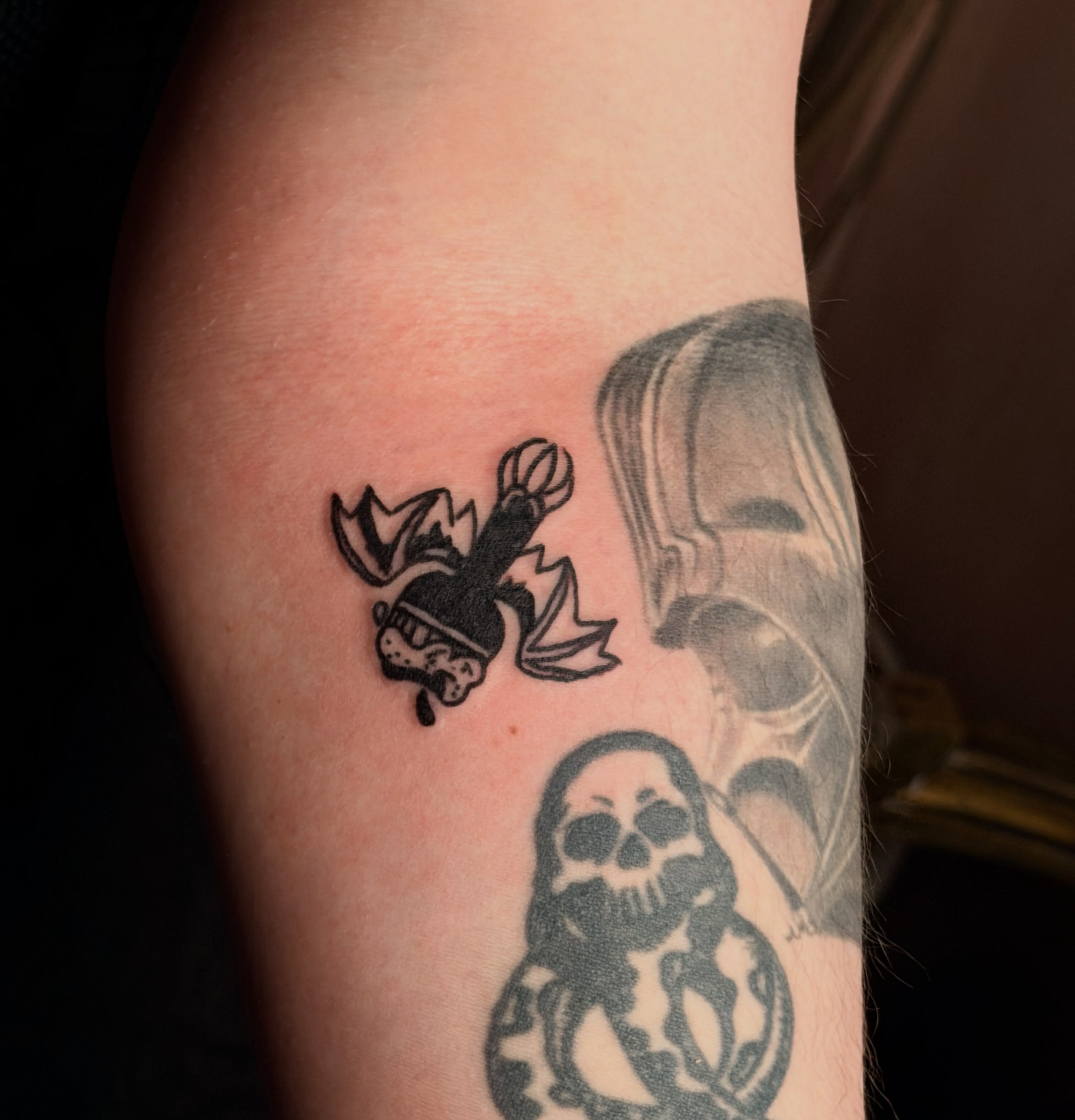 Tattoo by @isthepainok — black_and_grey