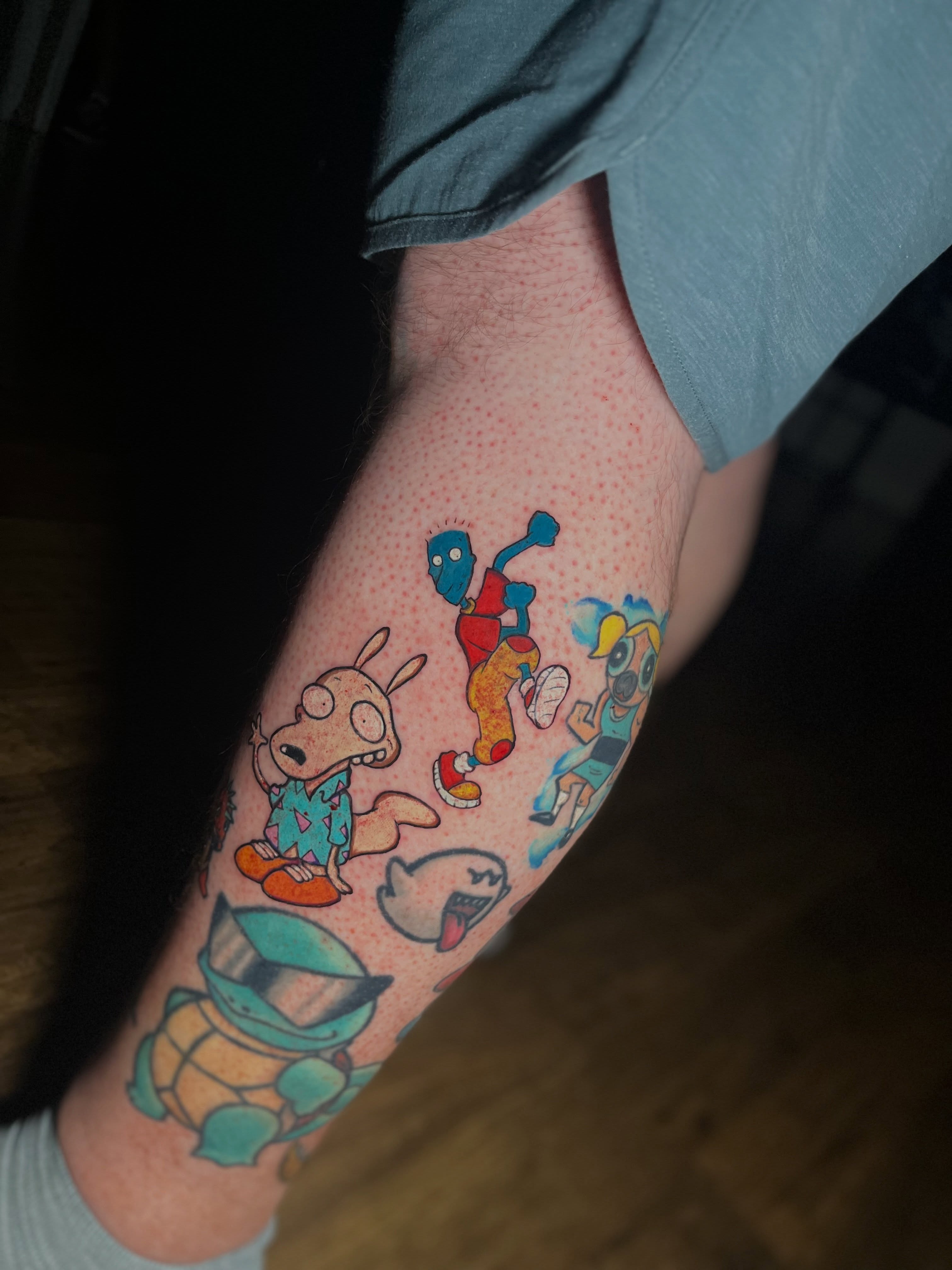 Tattoo by @ktronink — dotwork