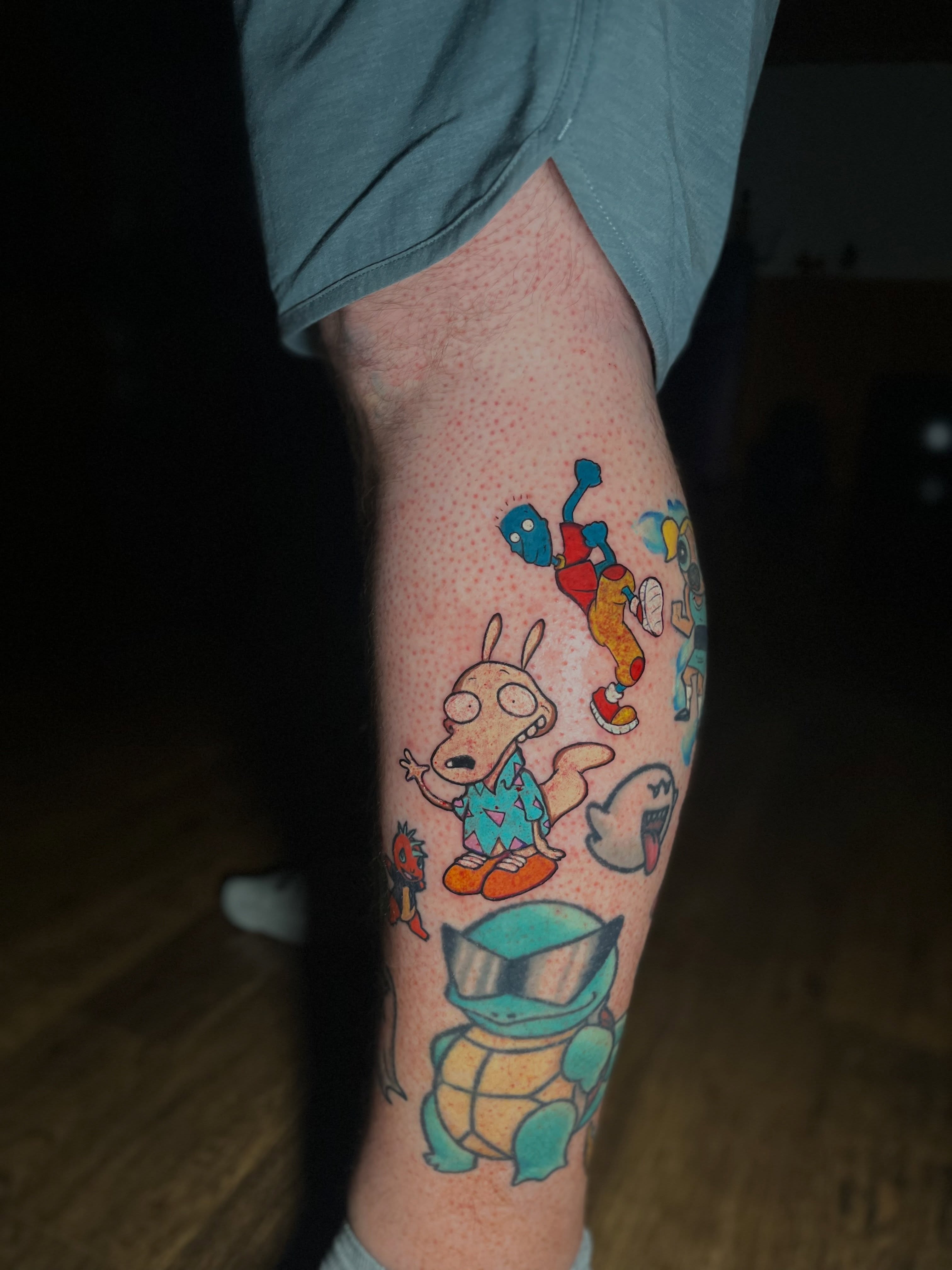 Tattoo by @ktronink — dotwork