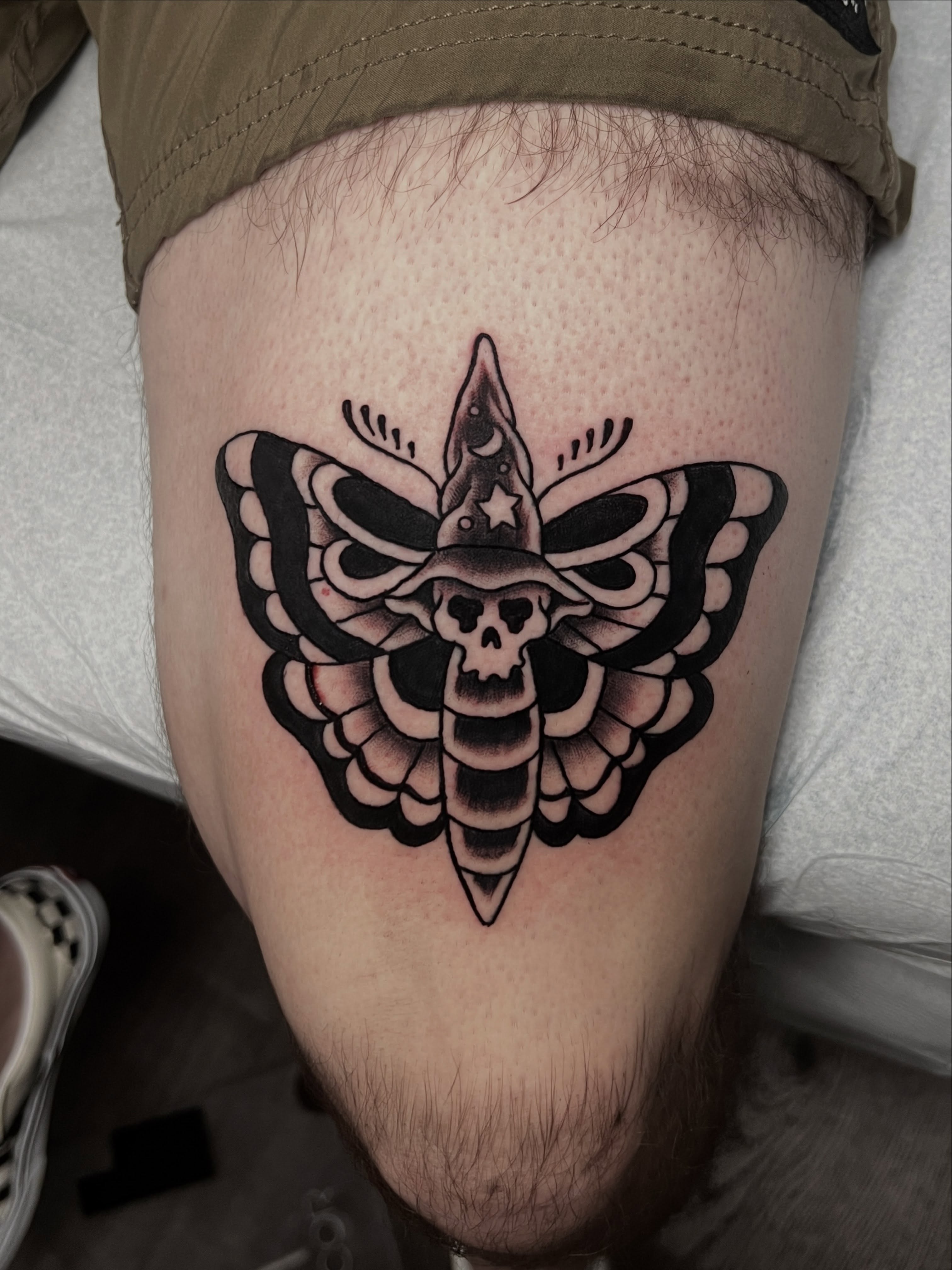 Tattoo by @tattoomike17 — black_and_grey