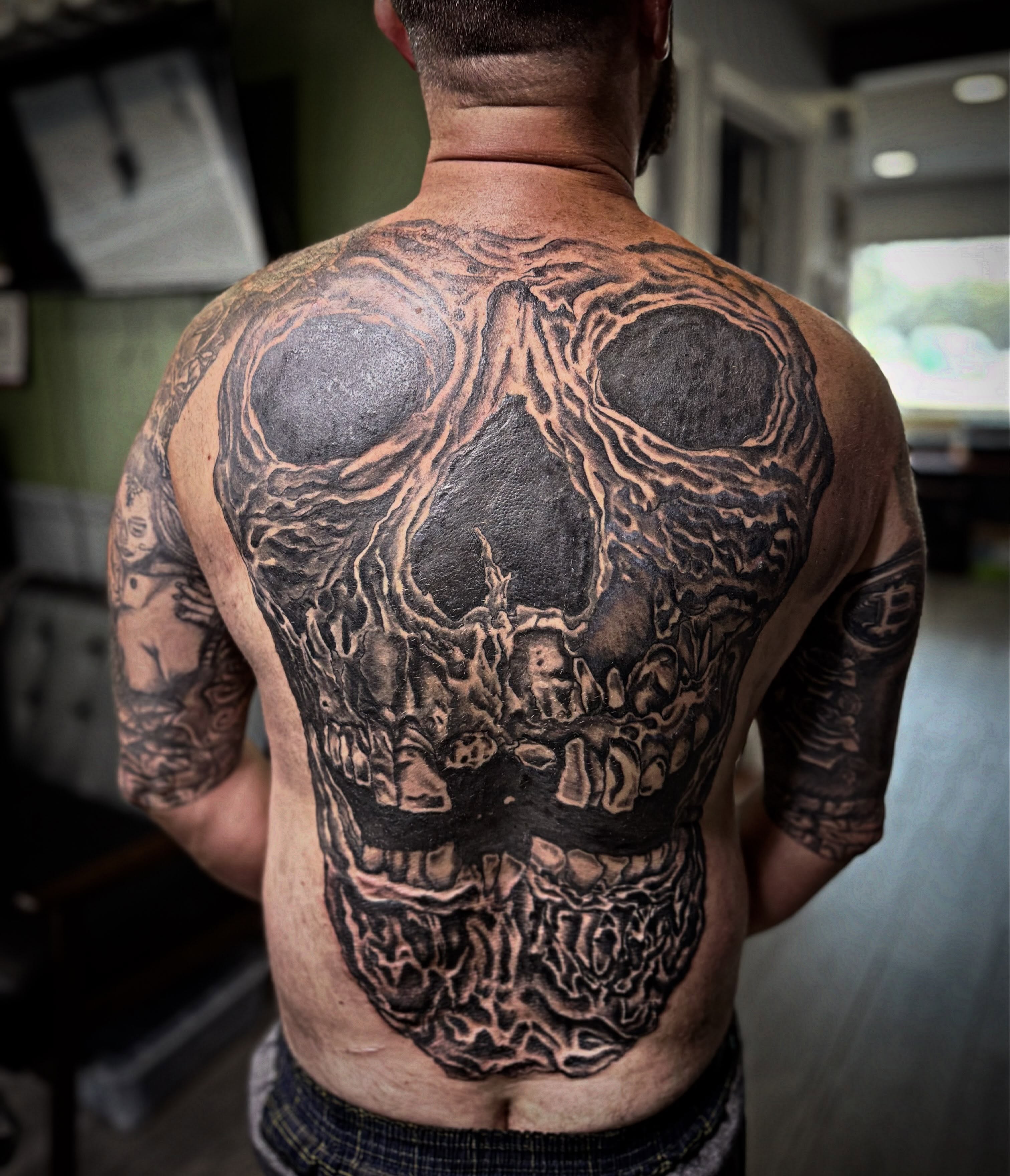 Tattoo by @joeyspindlertattoos — dark_realism