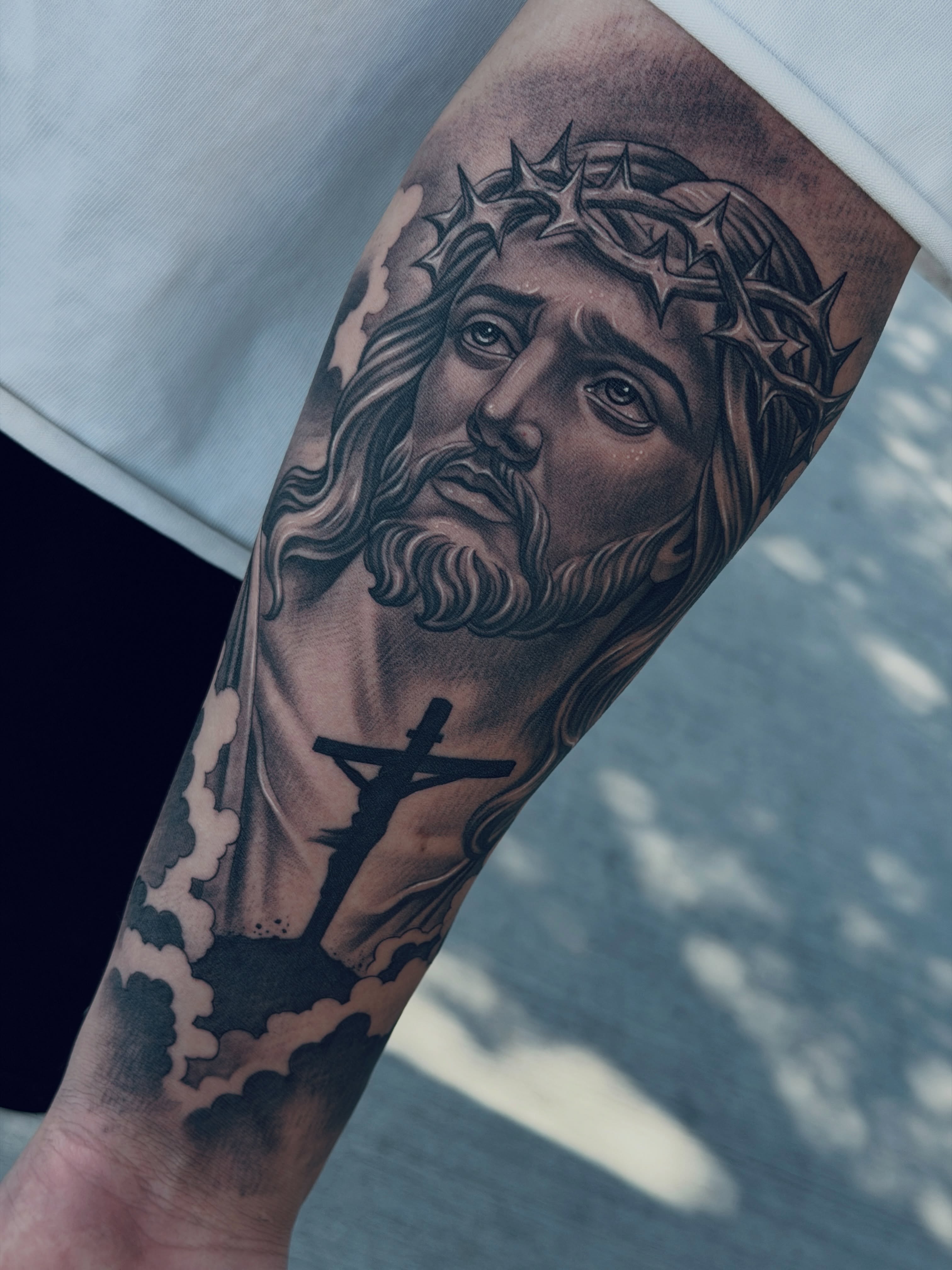 Tattoo by @p_casillasarte β black_and_grey, realism