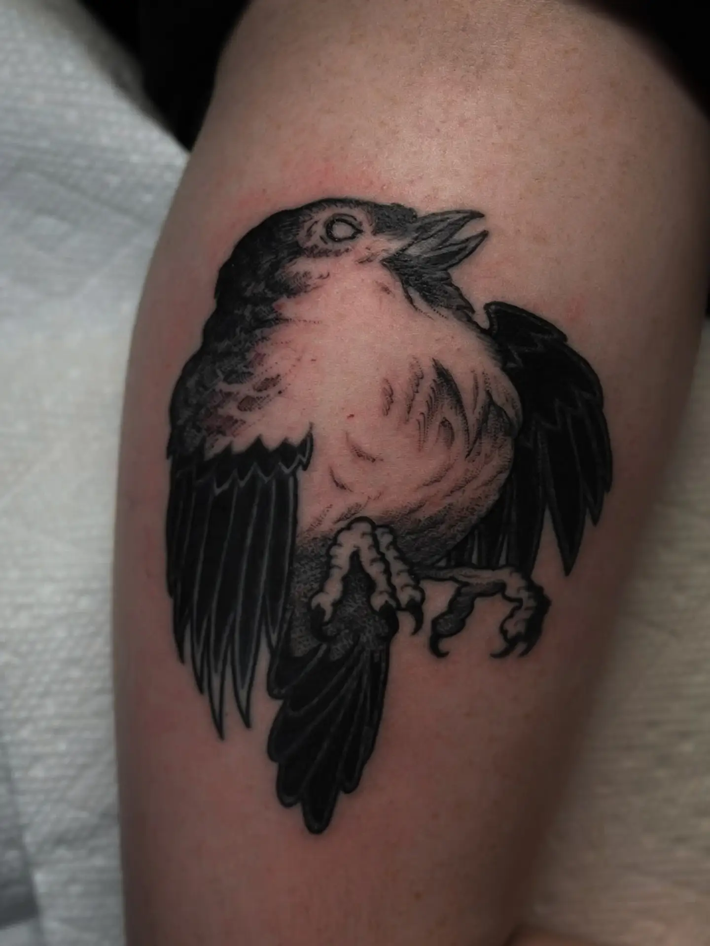 Tattoo by @micxortiz.tattoo — black_and_grey
