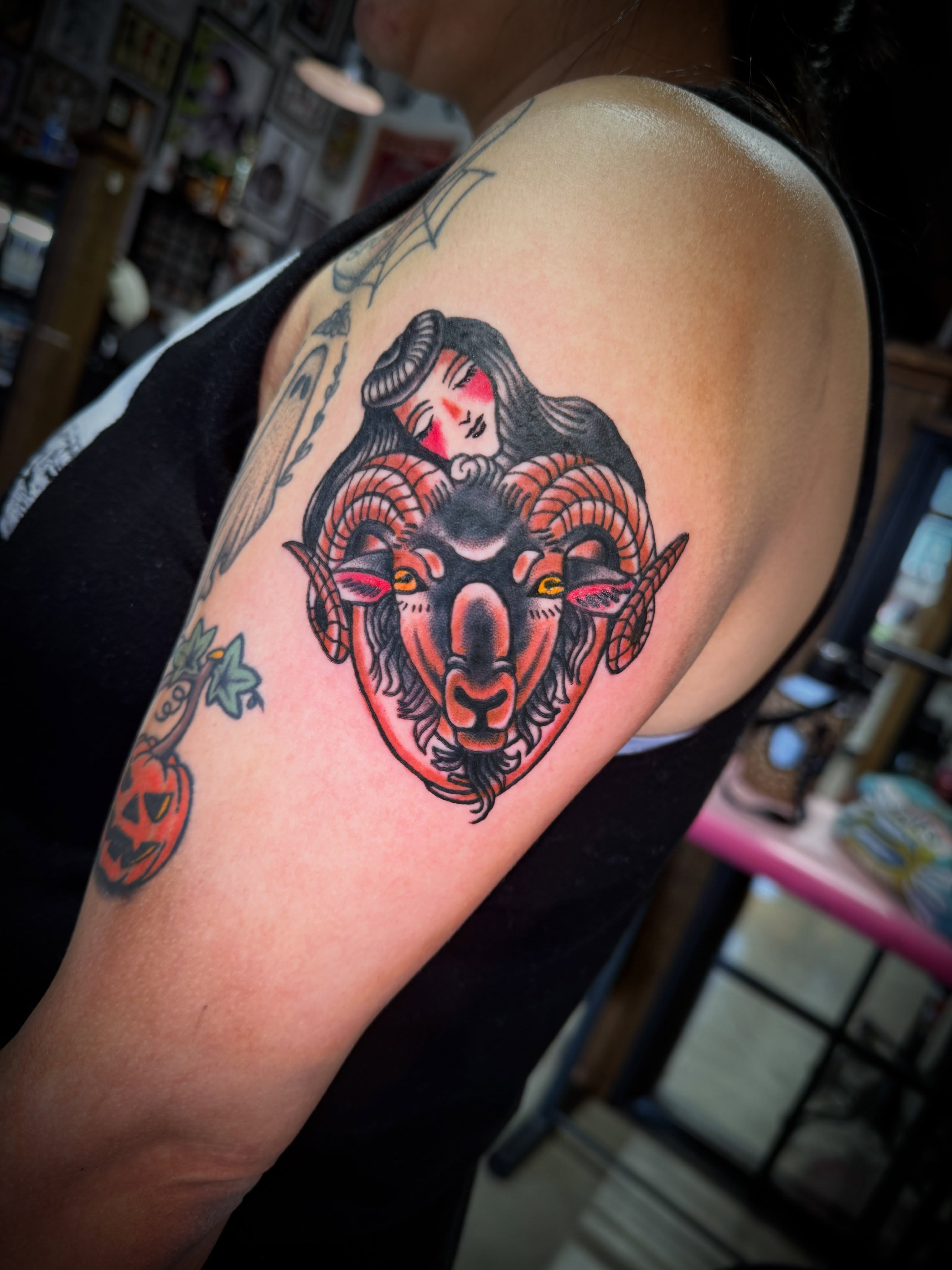 Tattoo by @pokeyvixen — american_traditional
