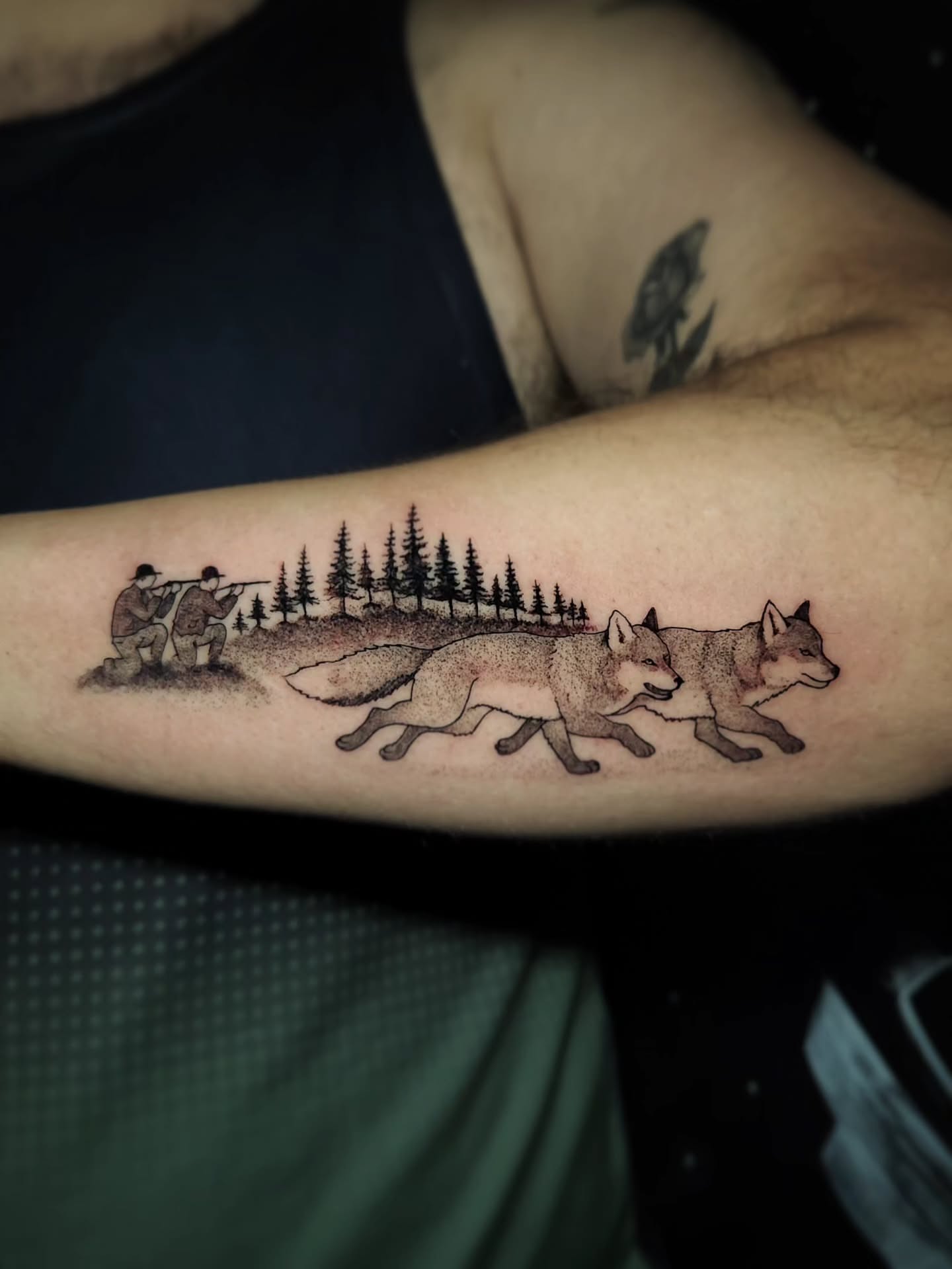Tattoo by @dycotattoo — dotwork, realism