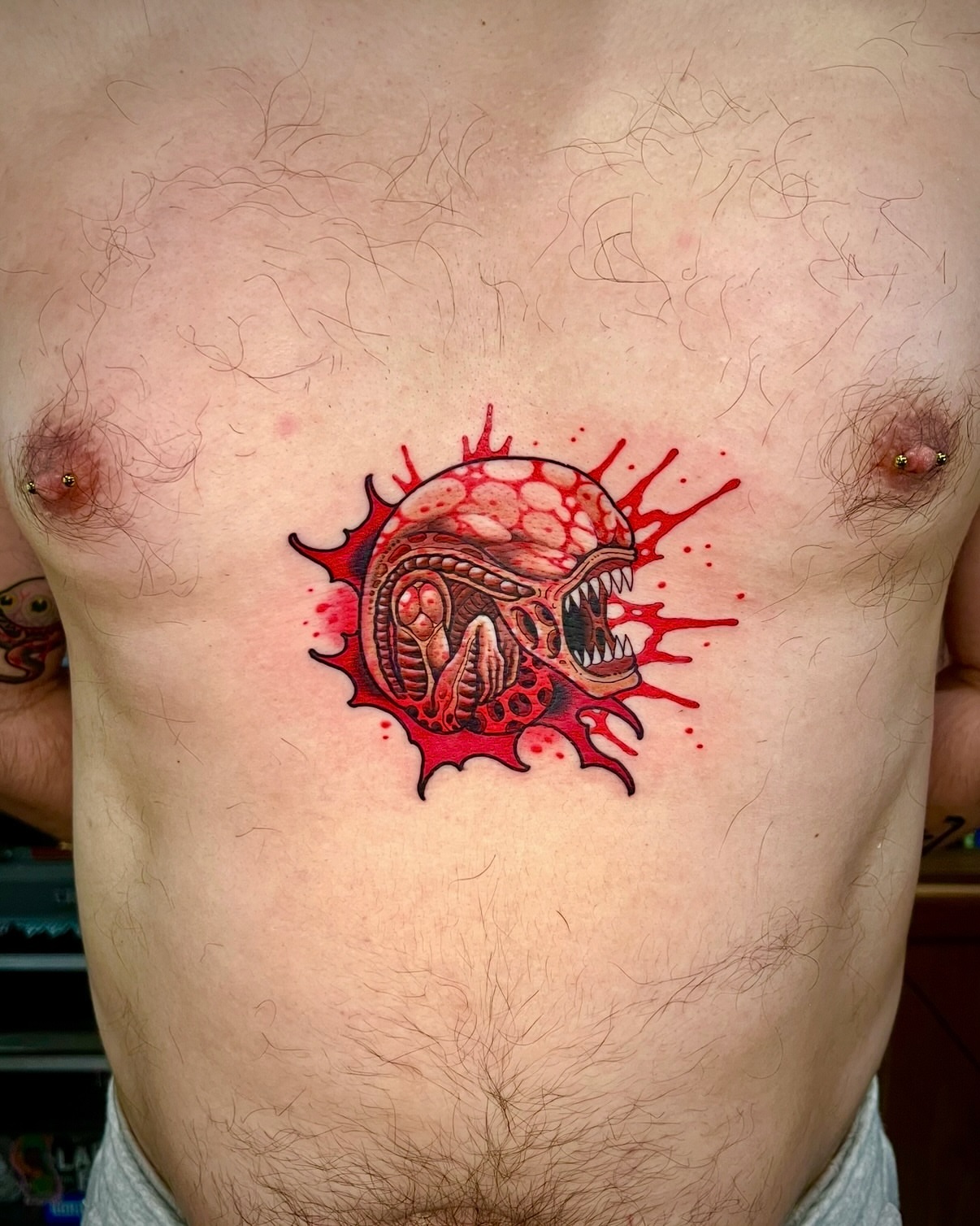 Tattoo by @curtbaer — dark_realism
