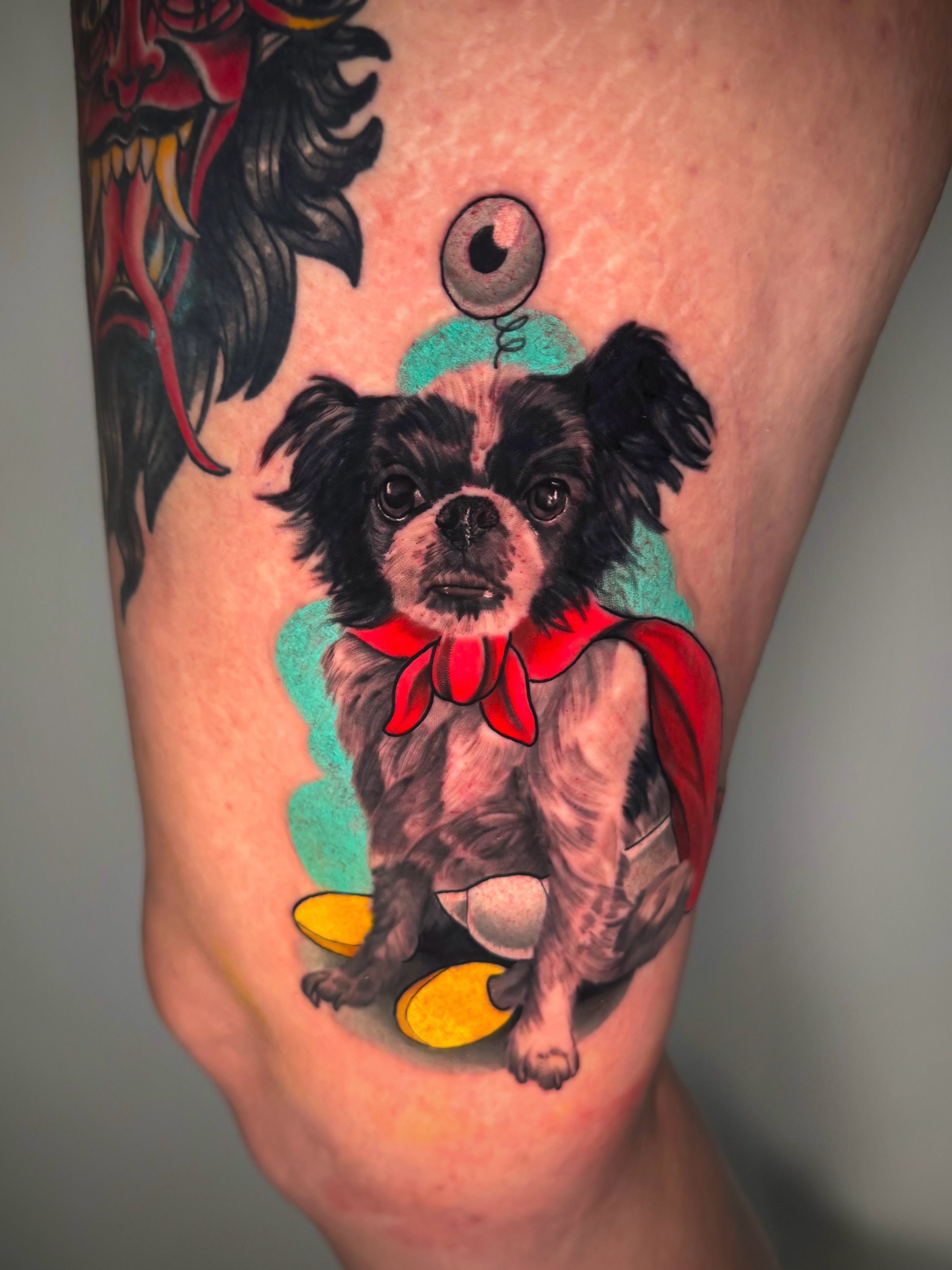 Tattoo by @babcocktattoo — realism, dotwork
