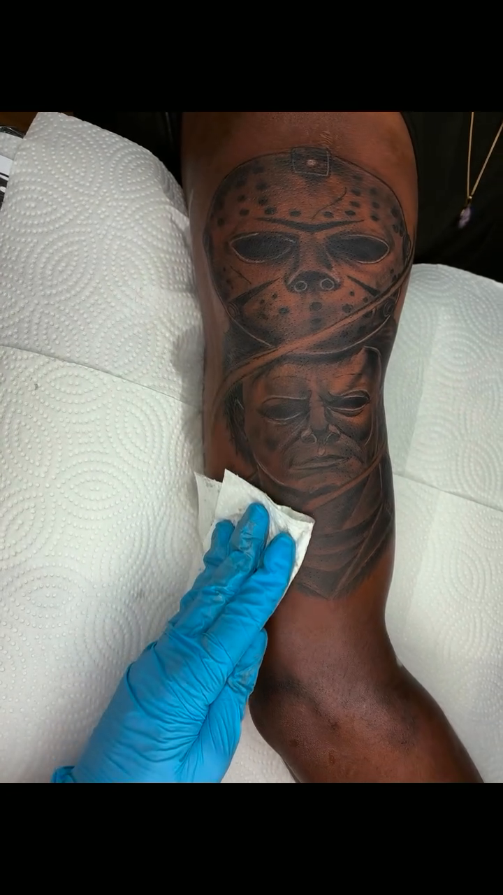 Tattoo by @bizzarreink — realism, dark_realism