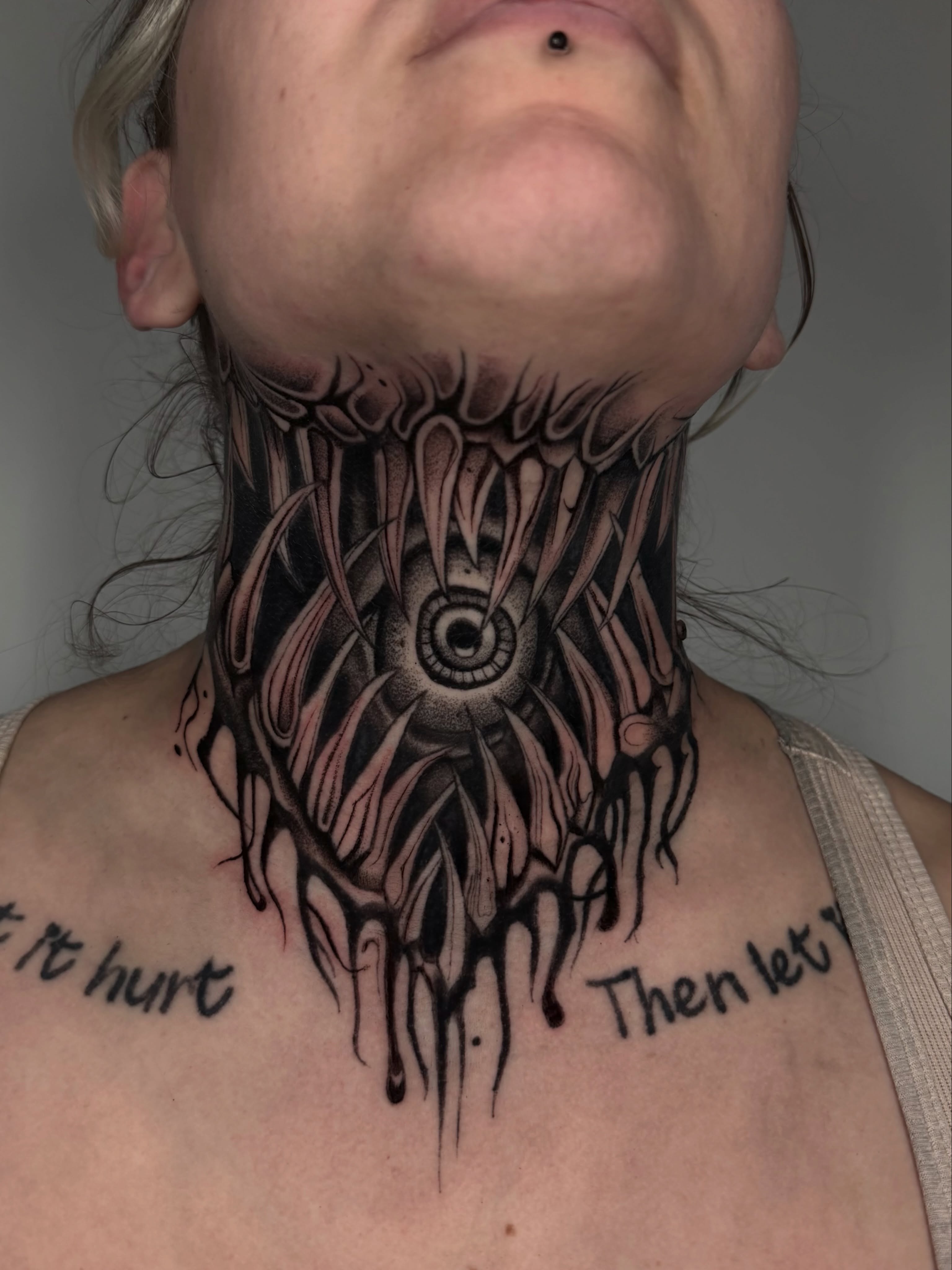 Tattoo by @tattoosbymarlee_ — dark_realism, black_and_grey