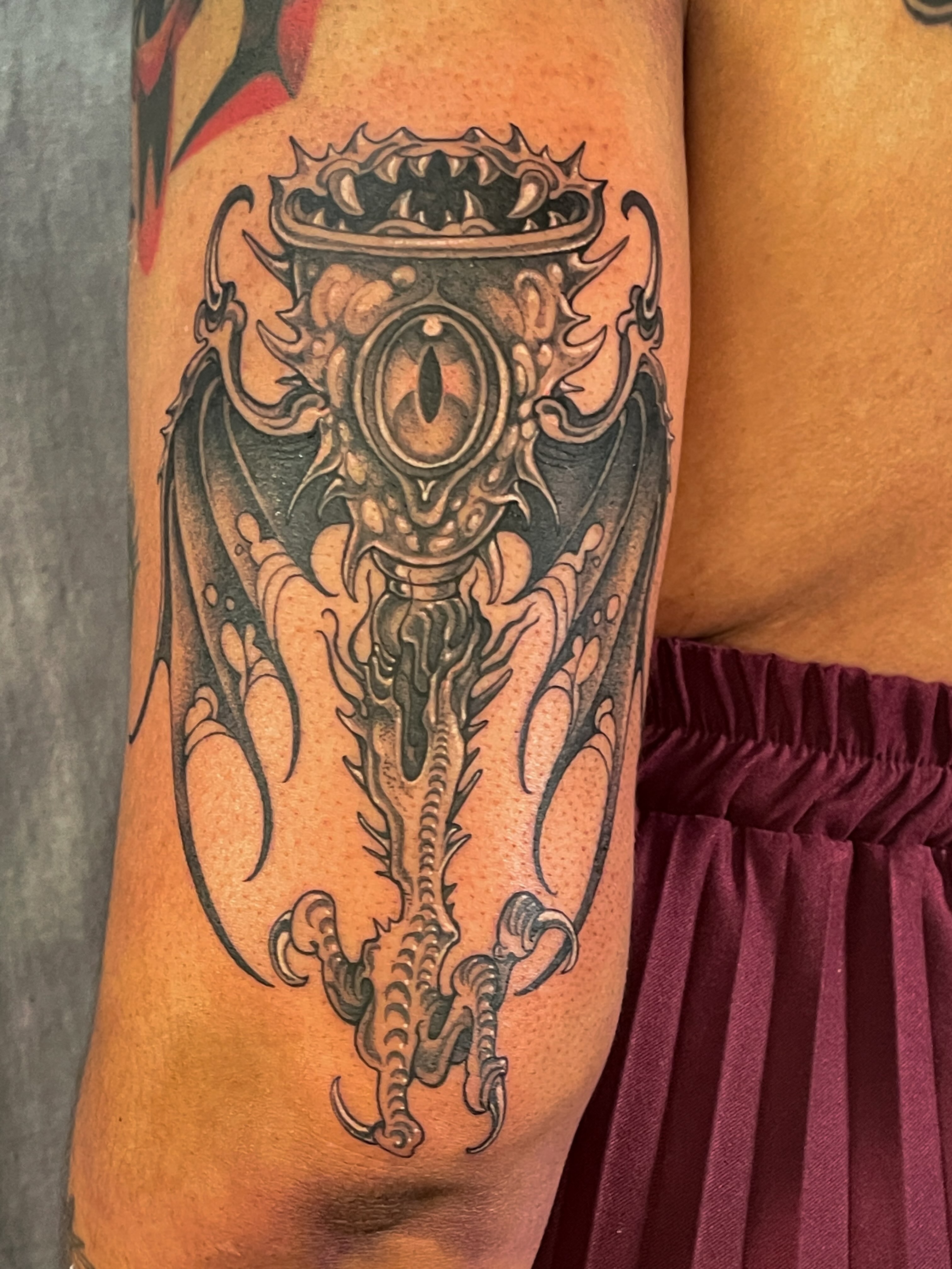 Tattoo by @whatreiley β black_and_grey, geometric