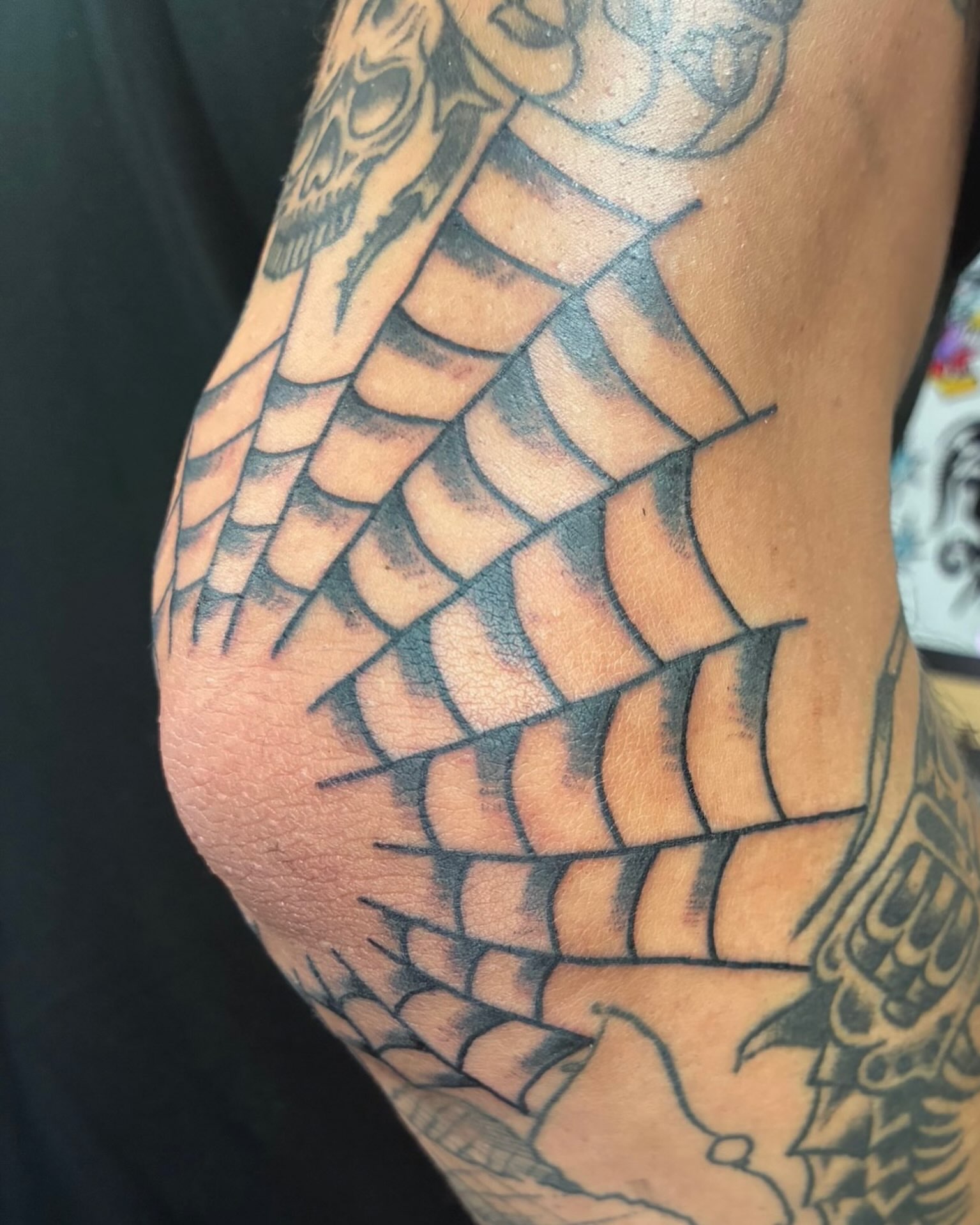 Tattoo by @piratewizardtattoo — black_and_grey