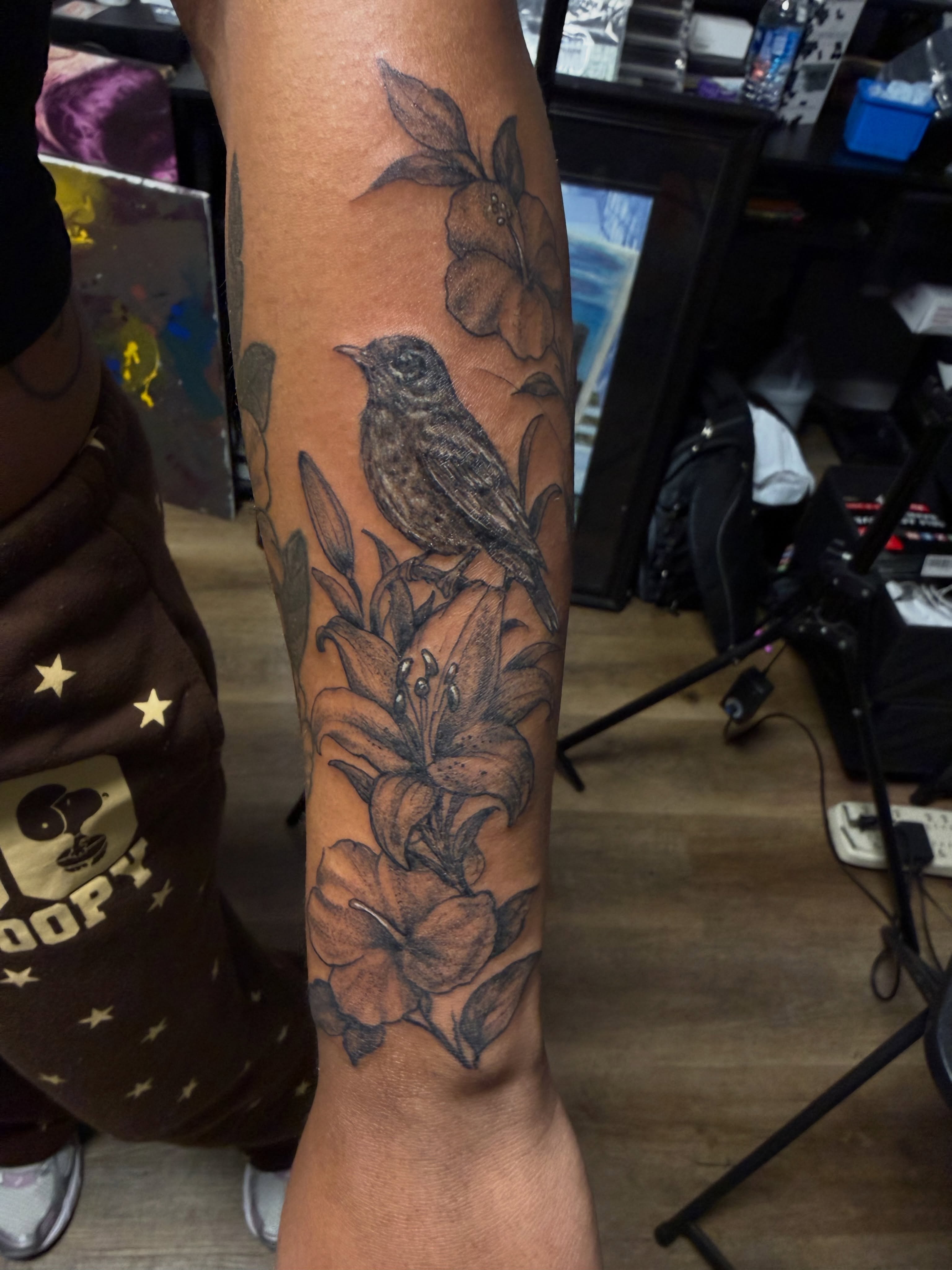 Tattoo by @tat2reign_85 — black_and_grey