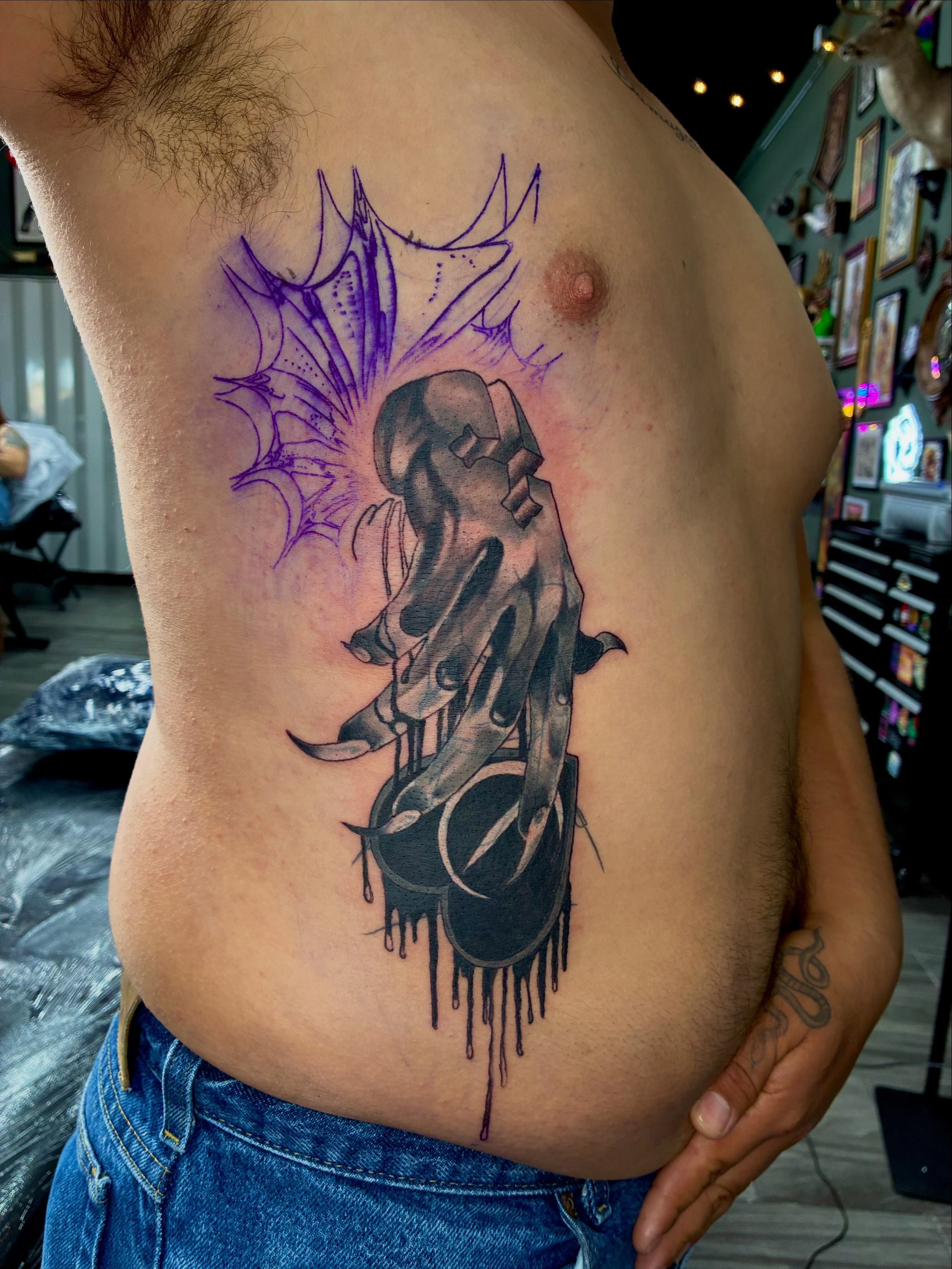 Tattoo by @sheilarosita.tats โ dark_realism
