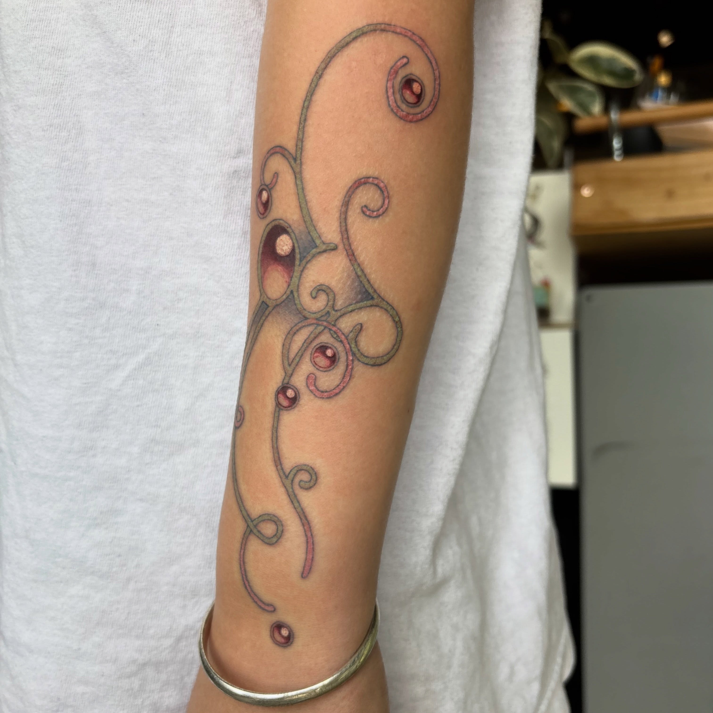 Tattoo by @candytuesday — geometric, surrealism