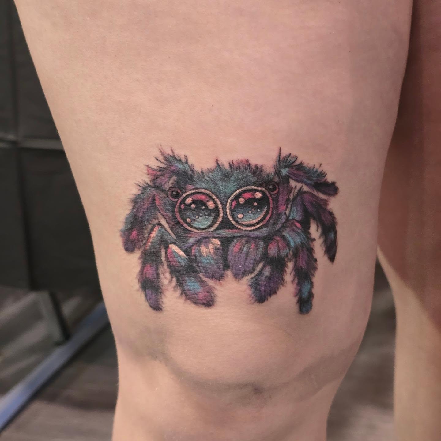Tattoo by @rachel.tattoos — dotwork