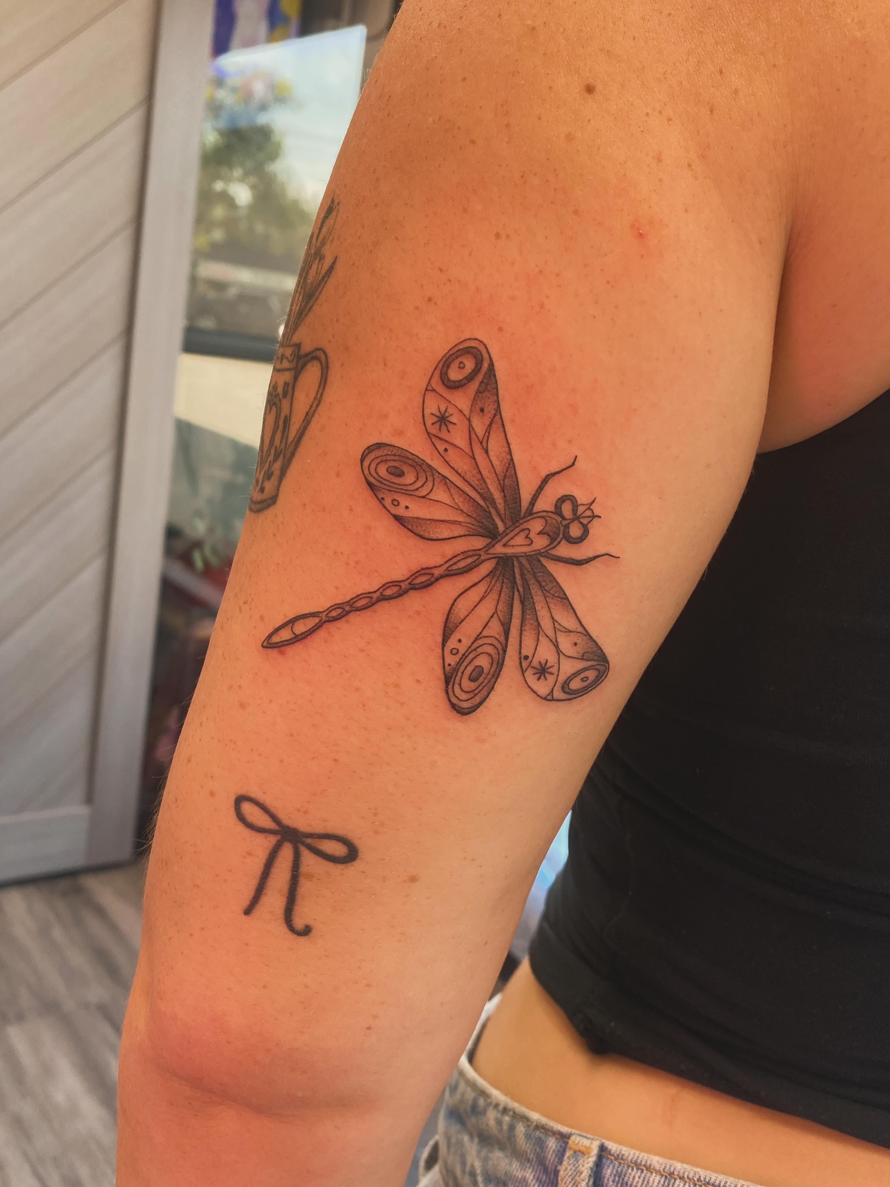 Tattoo by @wariospeedwagon — black_and_grey