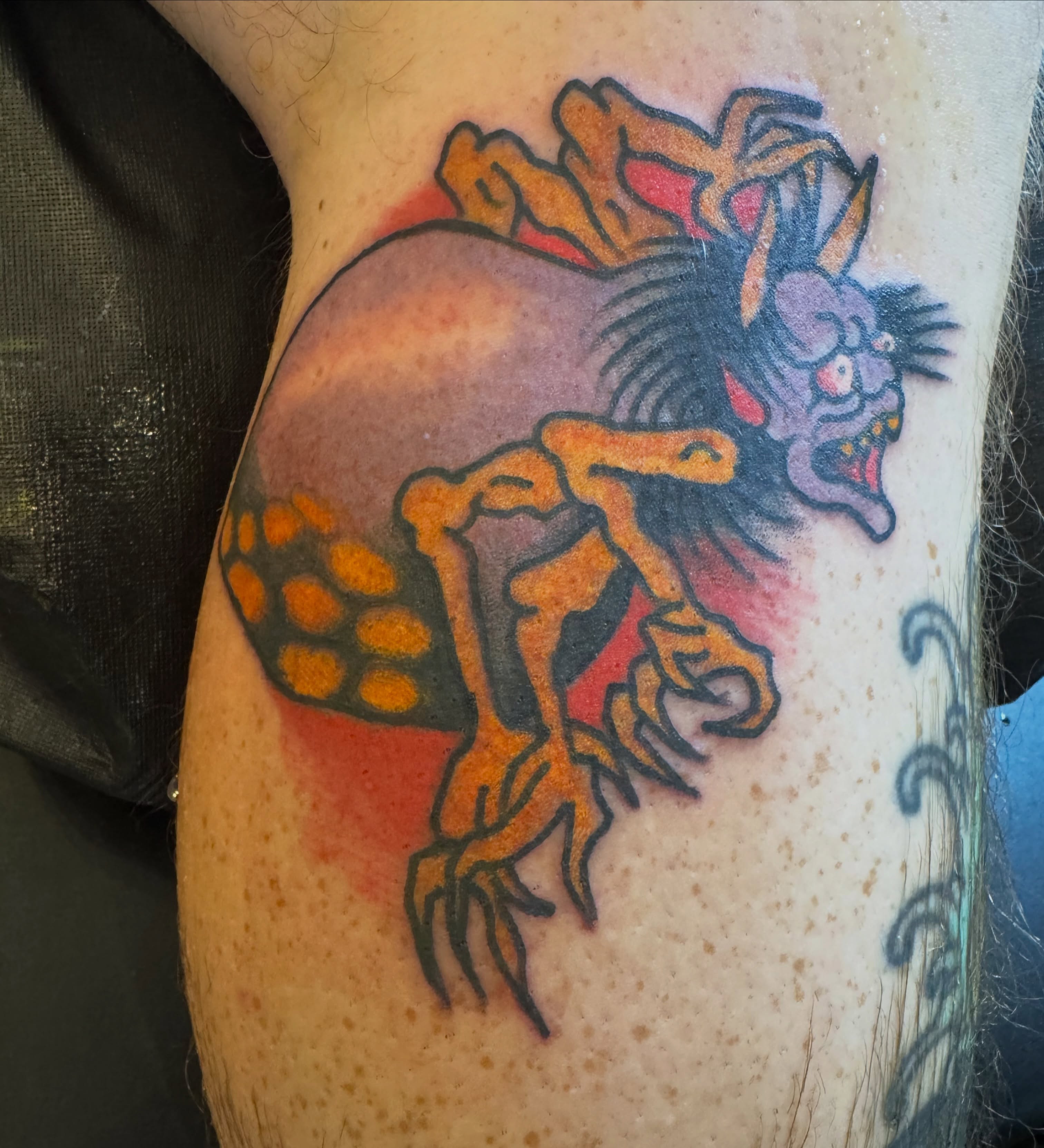 Tattoo by @cesar863 โ trash_polka