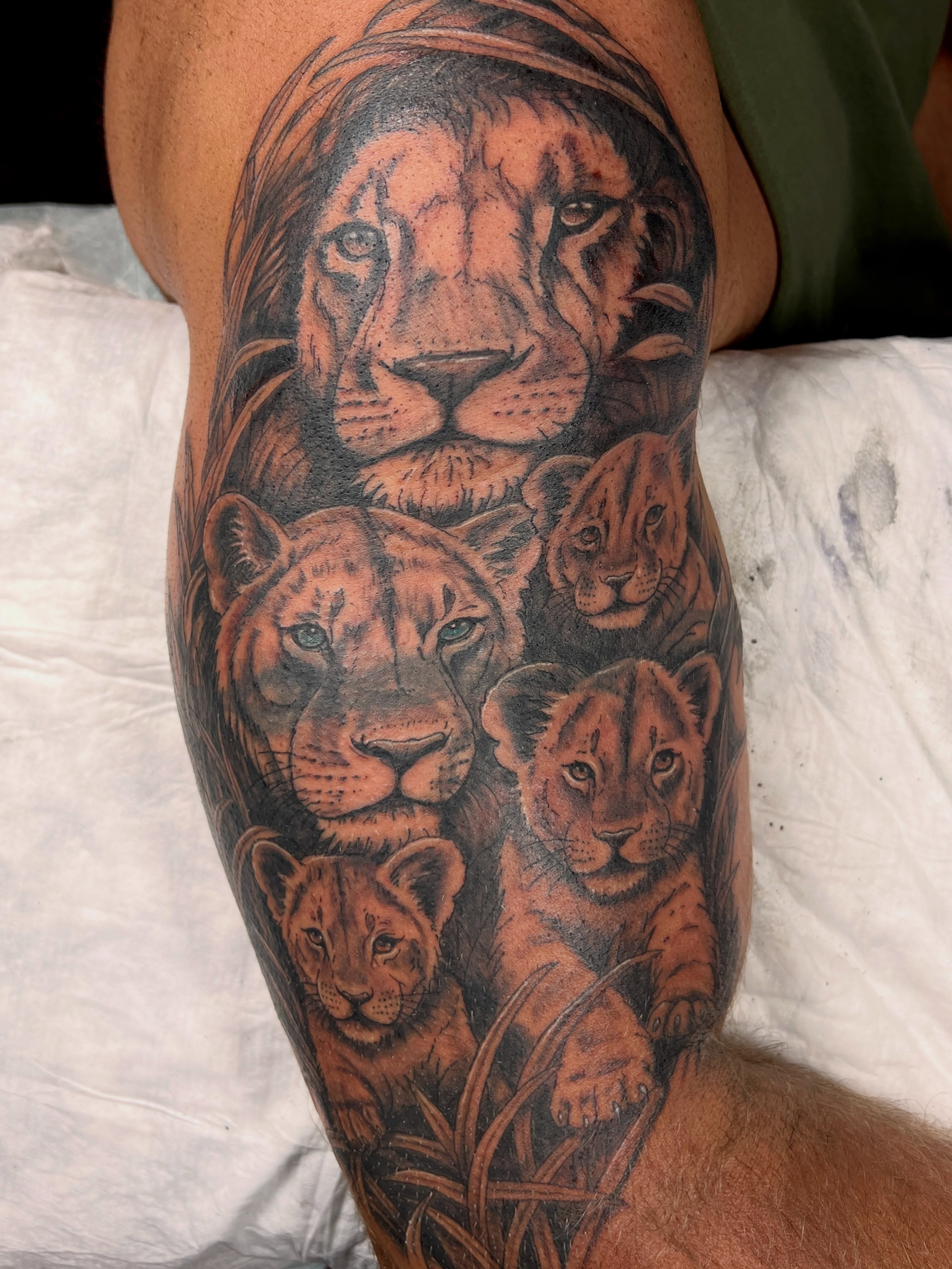 Tattoo by @jddunlaptattoos — realism, black_and_grey