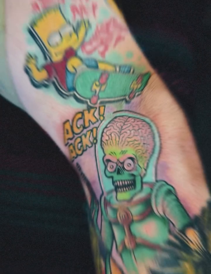 Tattoo by @freehandinbrandon — new_school