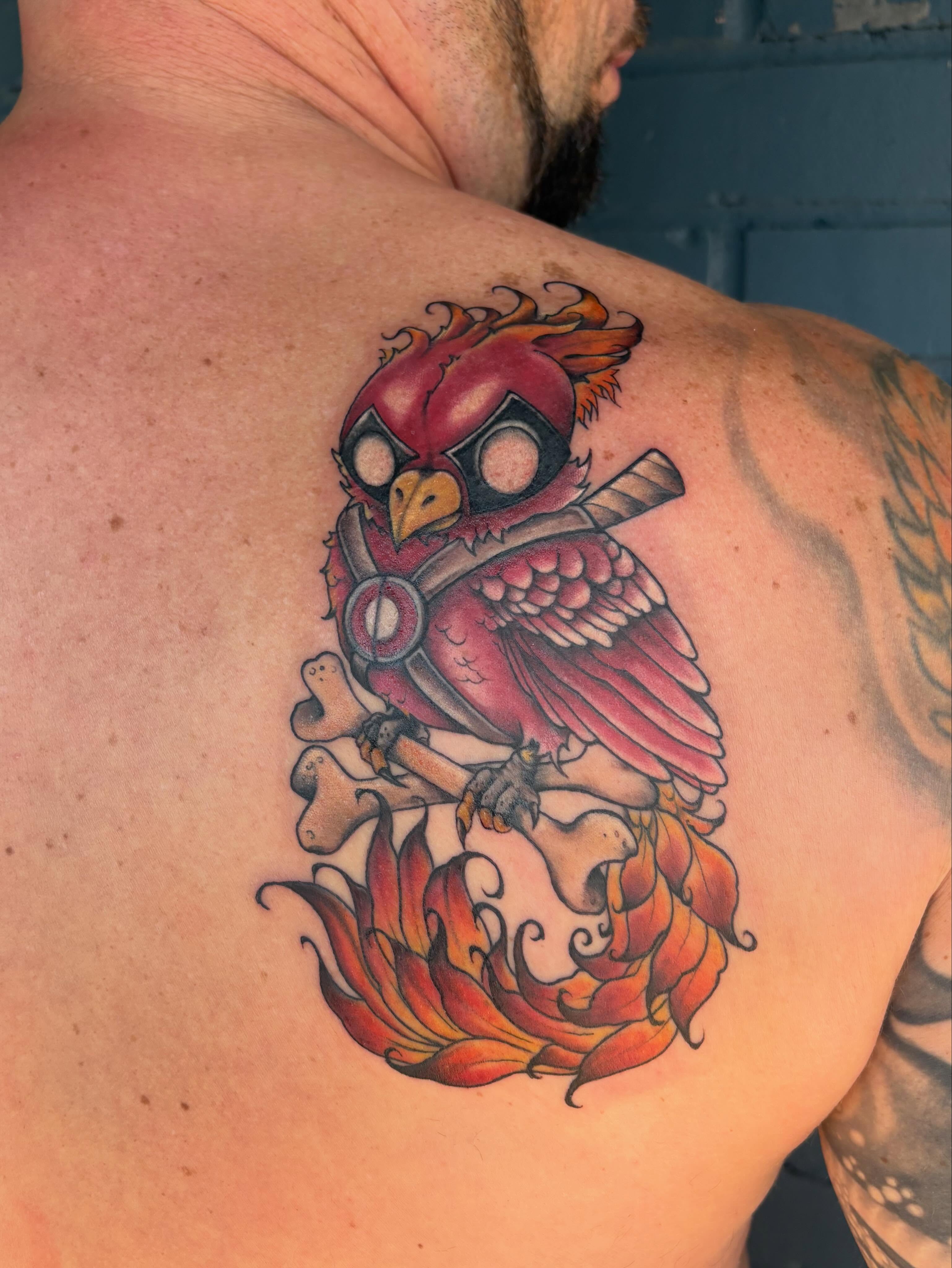 Tattoo by @katecooktattoos — american_traditional, dotwork