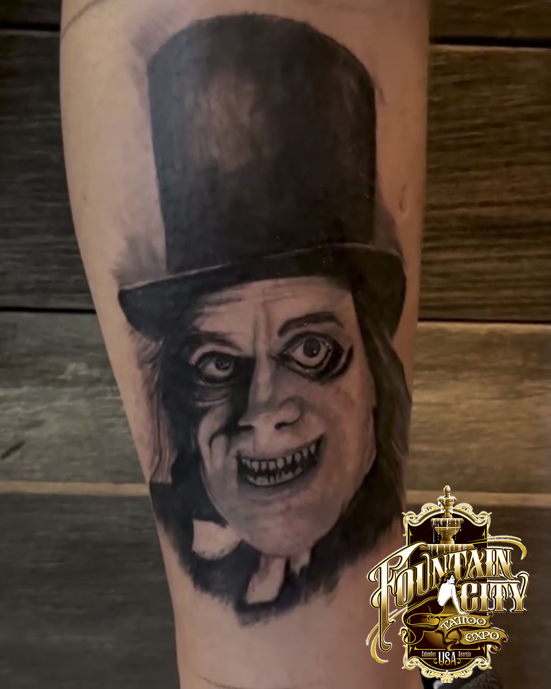 Tattoo by @tat2garrett — realism, black_and_grey