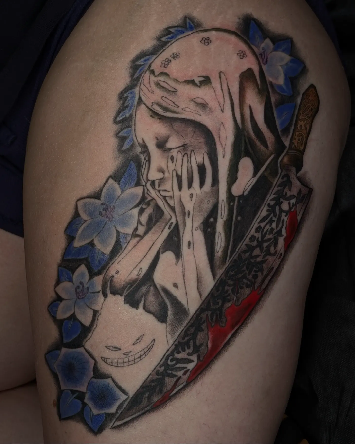Tattoo by @matchashojo — anime, illustrative