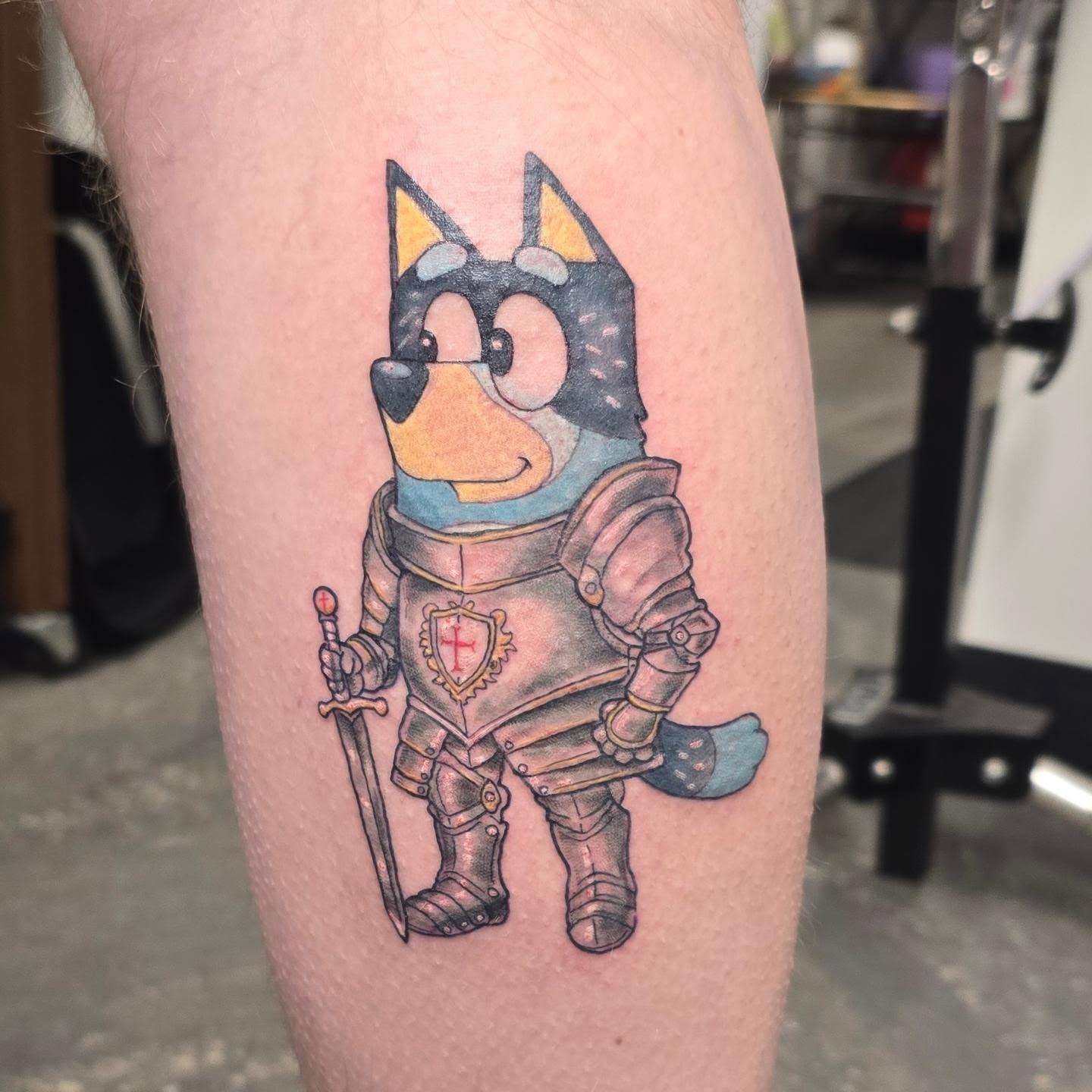 Tattoo by @foxkidstattoos — illustrative