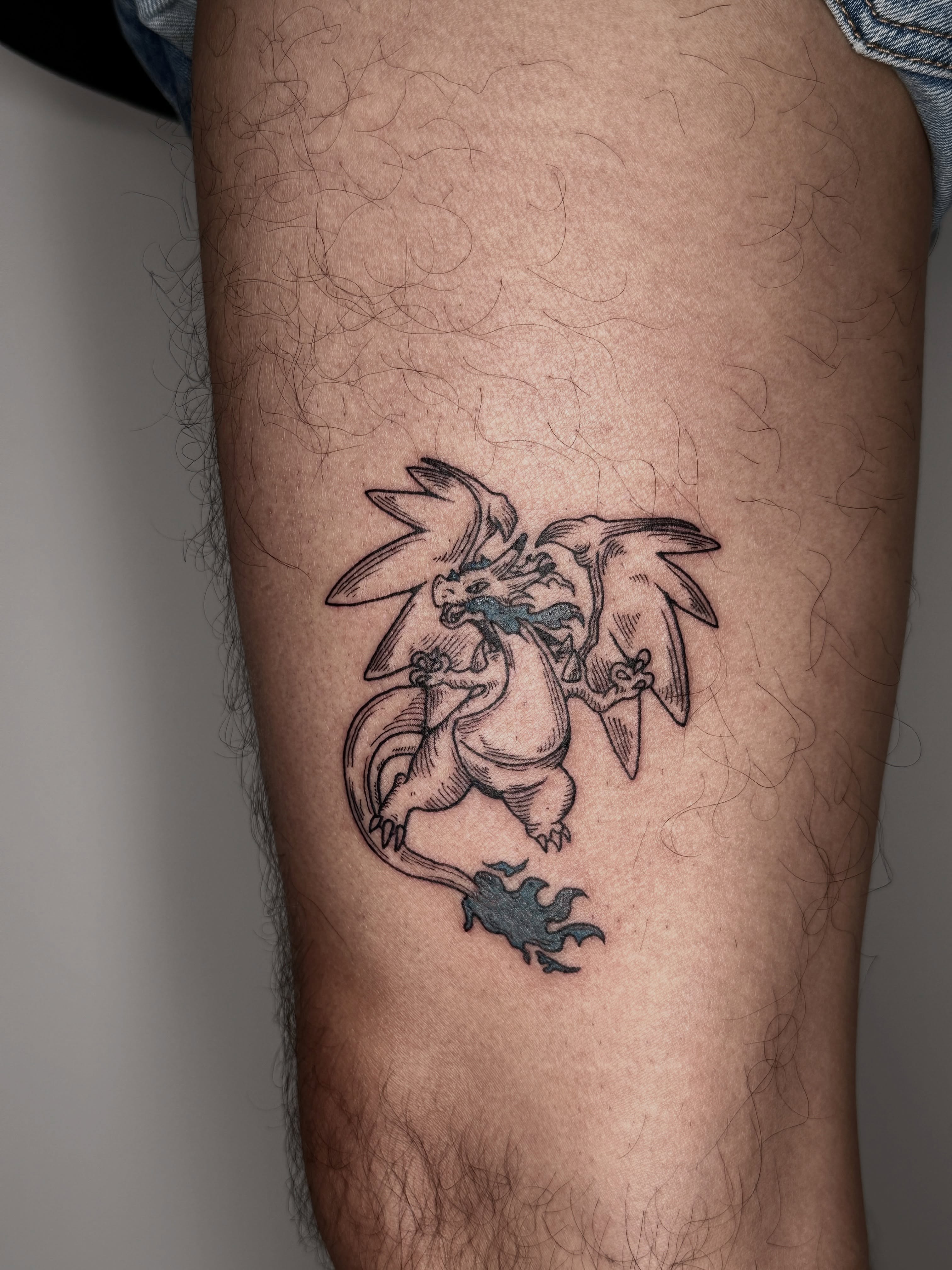 Tattoo by @zecember — black_and_grey